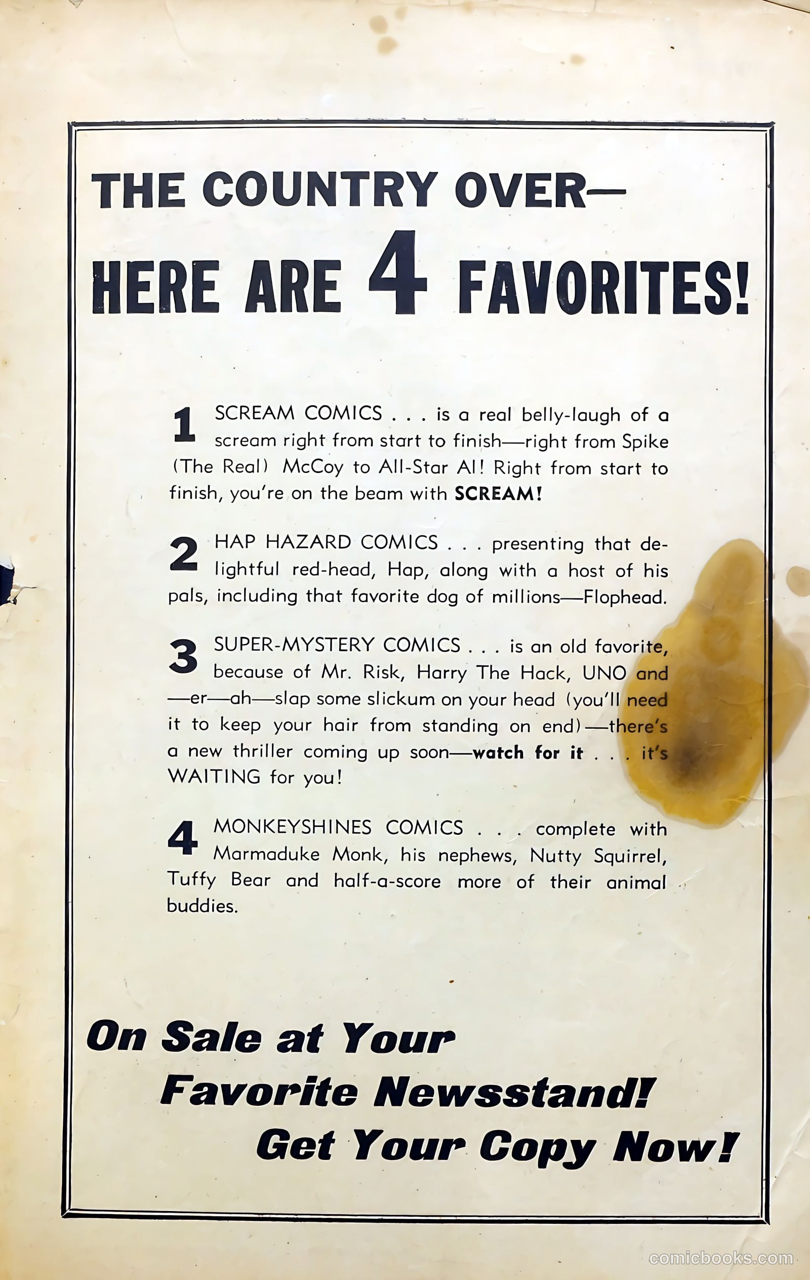 Four Favorites #28 (1947) — page 51 of 53