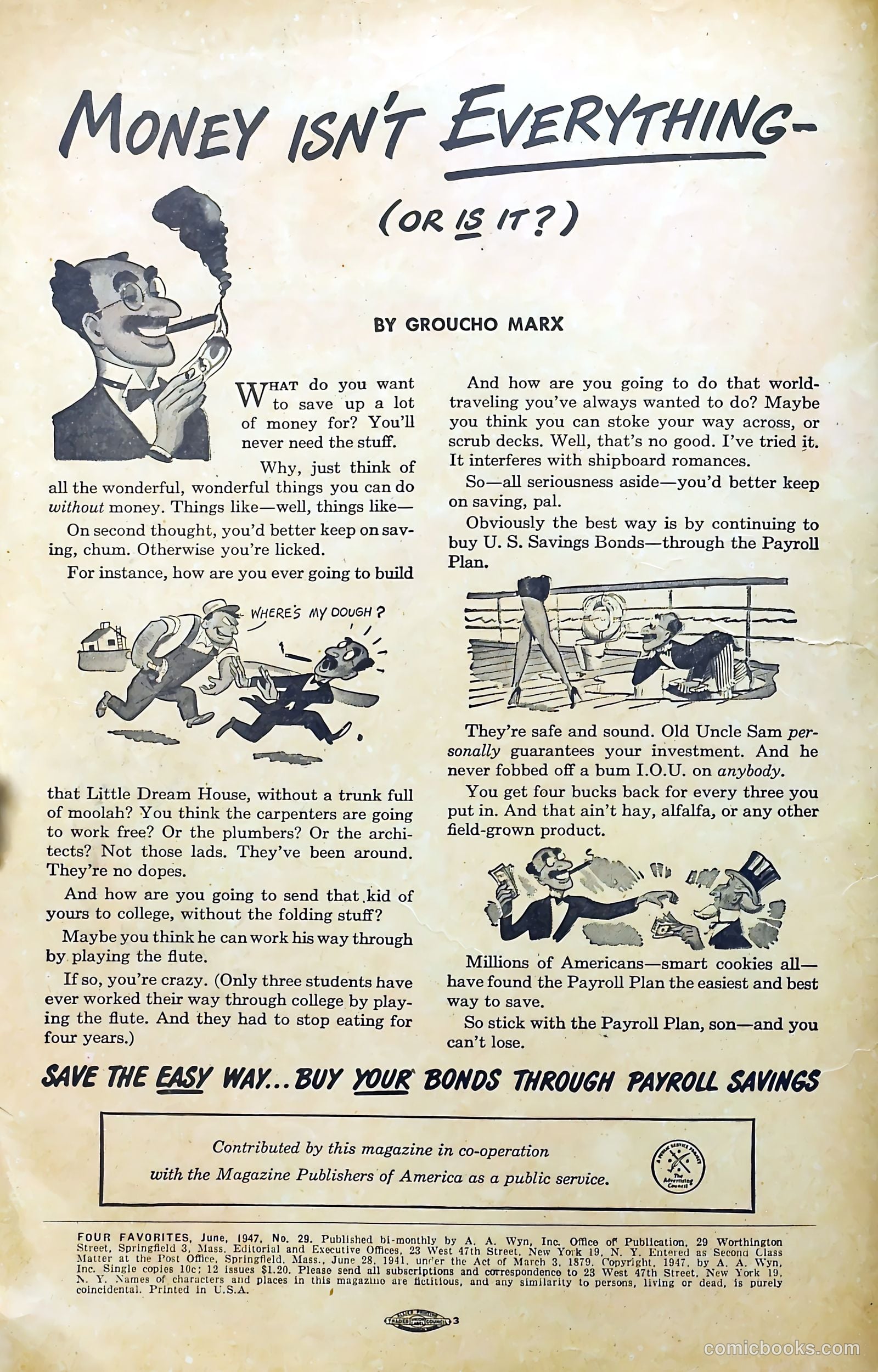 Four Favorites #29 (1947) — page 2 of 52