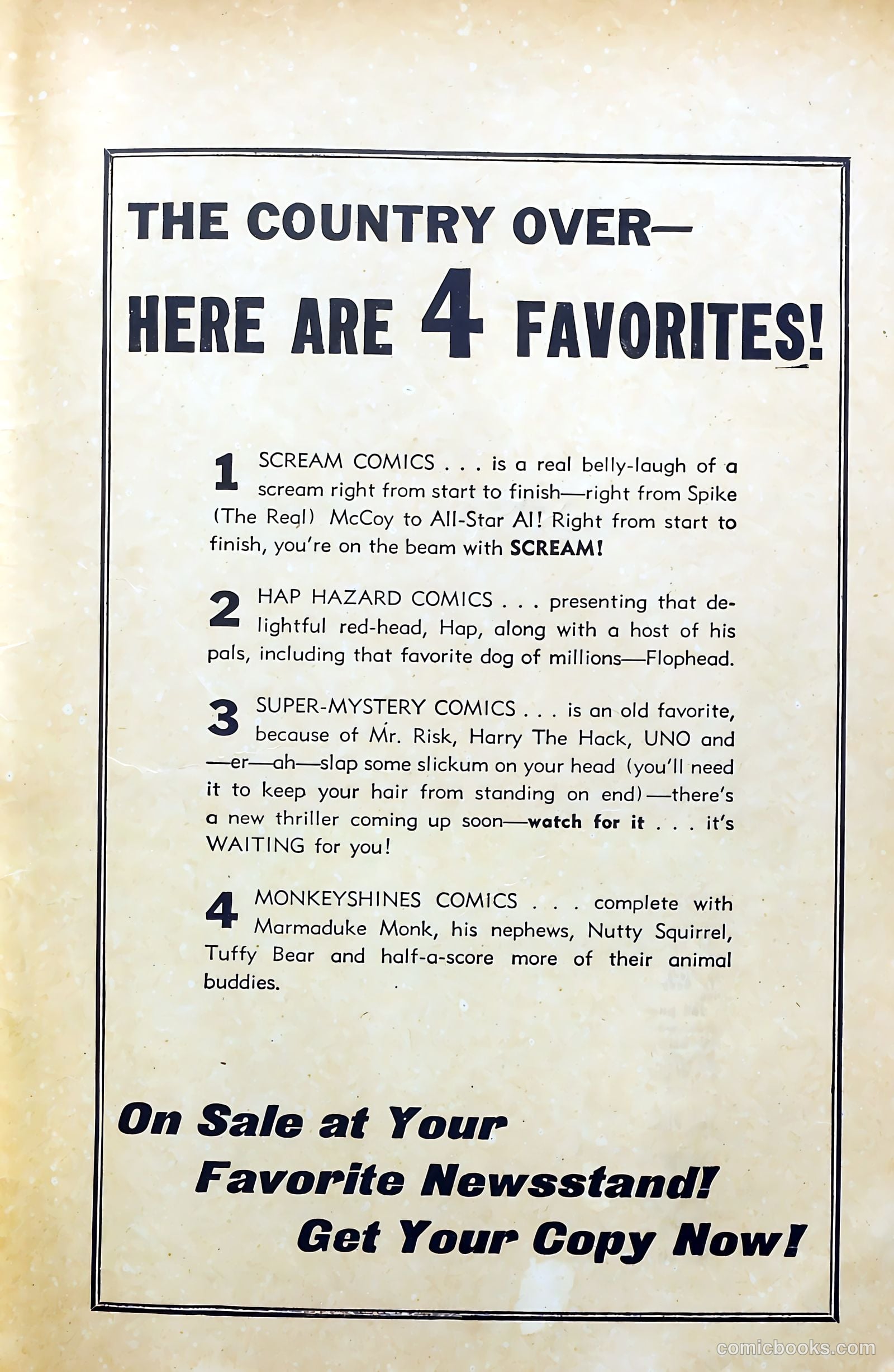 Four Favorites #29 (1947) — page 51 of 52
