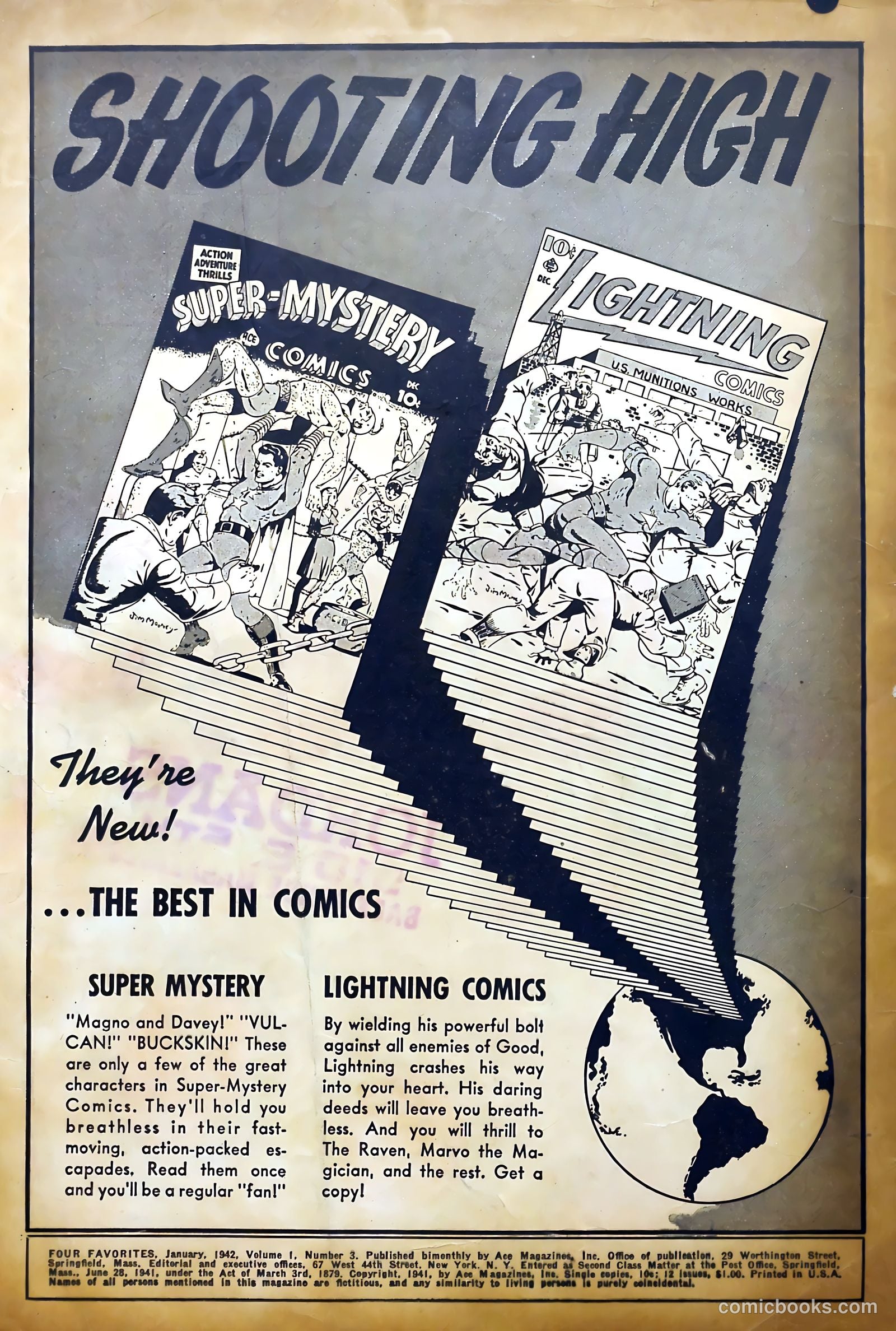 Four Favorites #3 (1942) — page 2 of 68