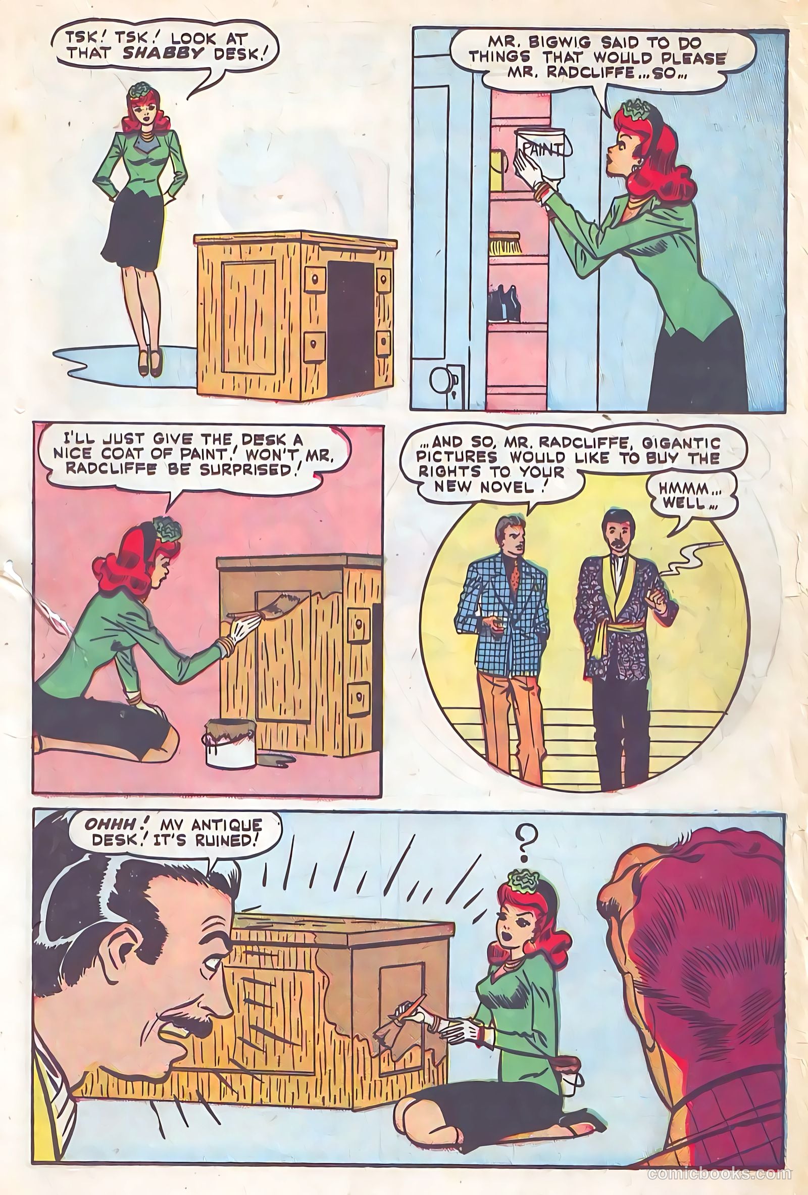 Four Favorites #30 (1947) — page 27 of 52