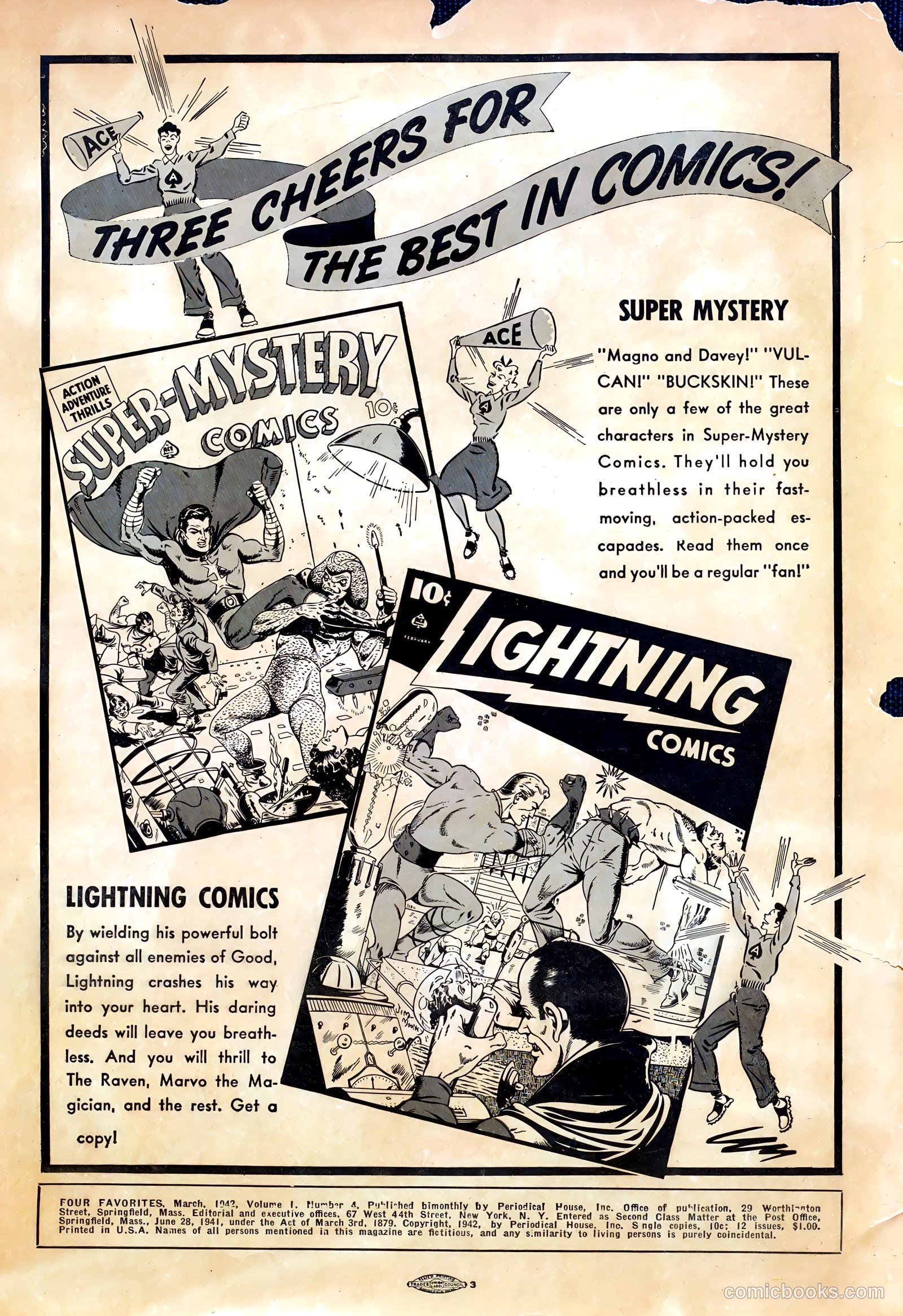 Four Favorites #4 (1942) — page 2 of 68