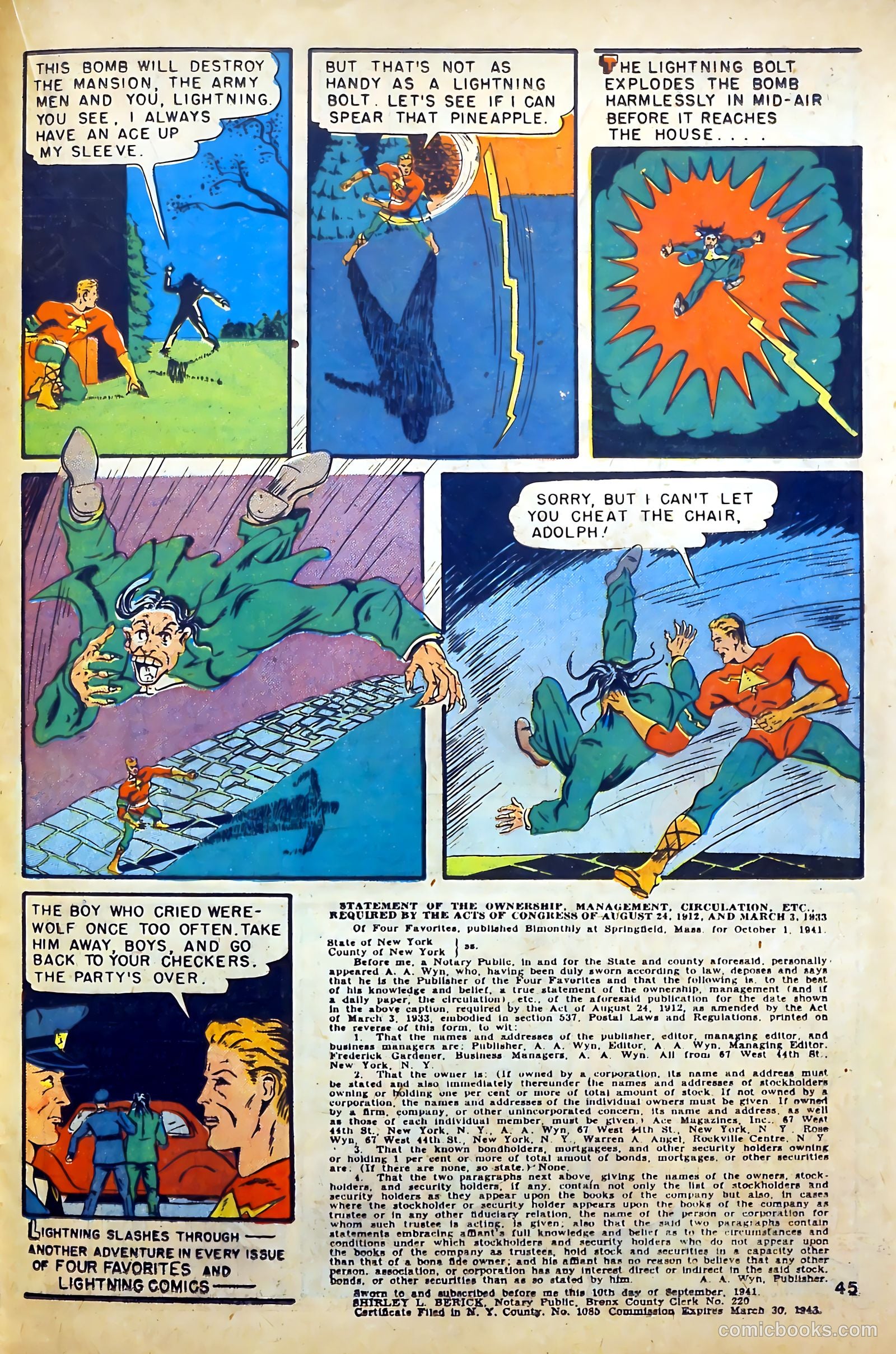 Four Favorites #4 (1942) — page 47 of 68