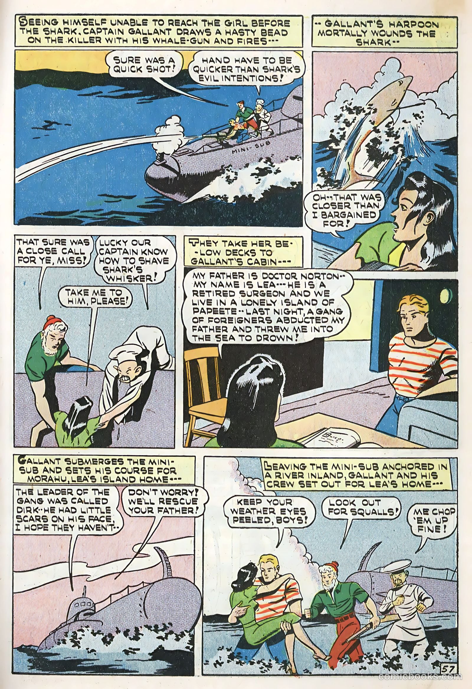 Four Favorites #8 (1942) — page 57 of 66