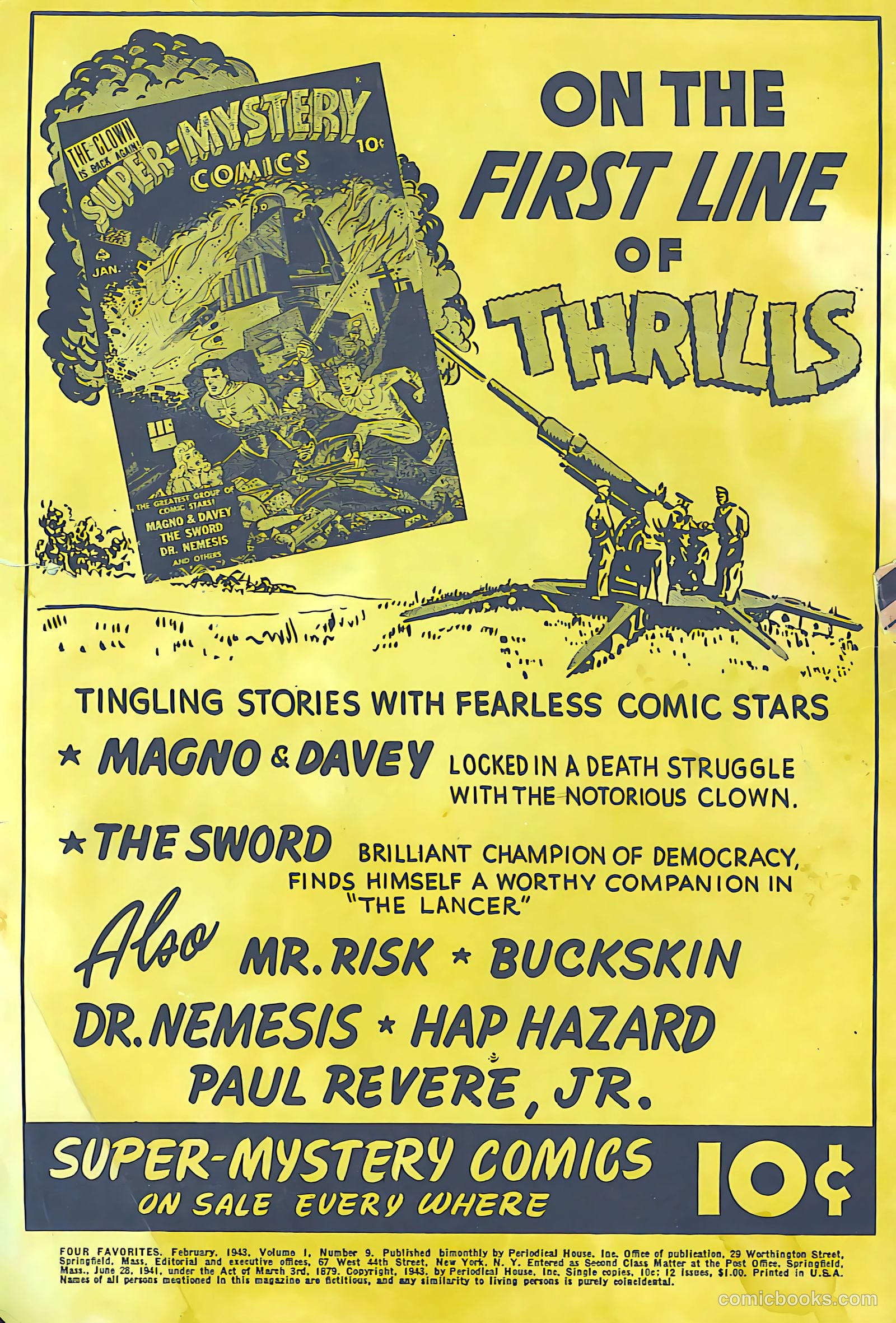 Four Favorites #9 (1943) — page 2 of 68