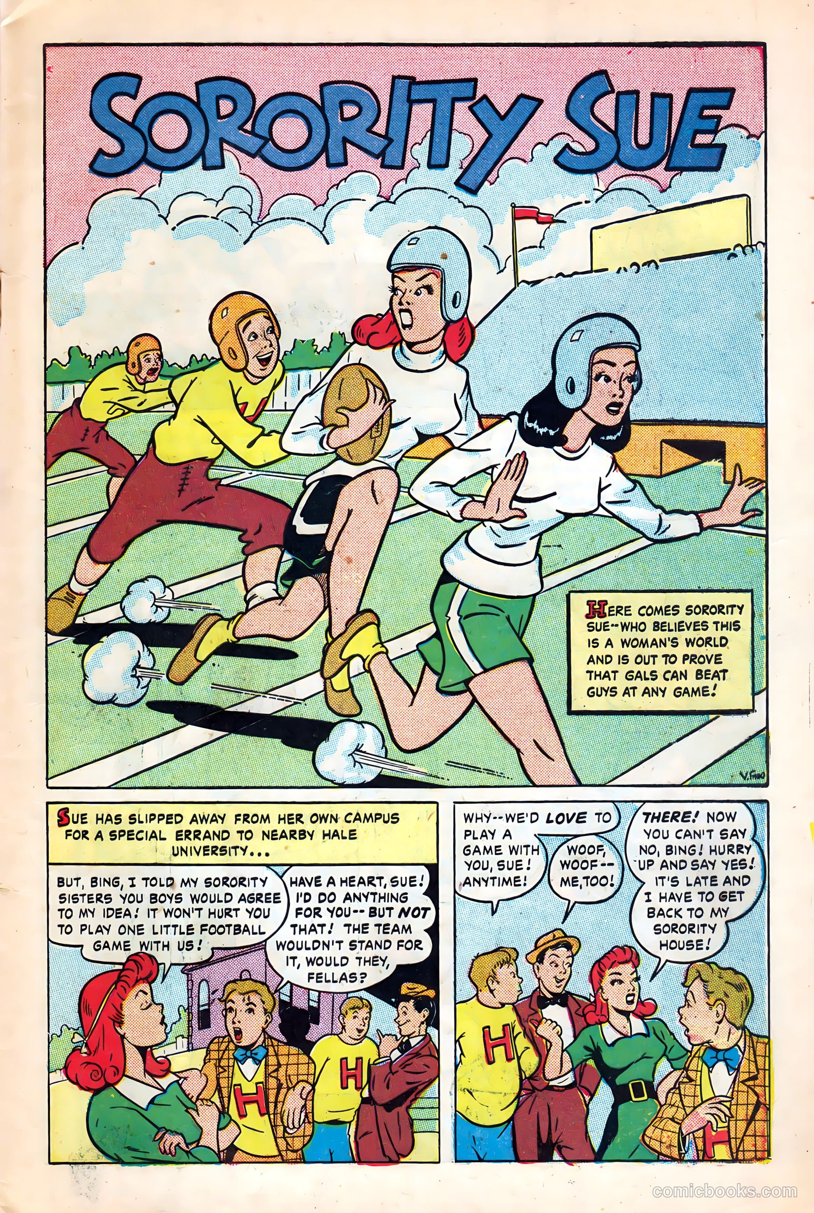 Four Teeners #34 (1948) — page 3 of 52