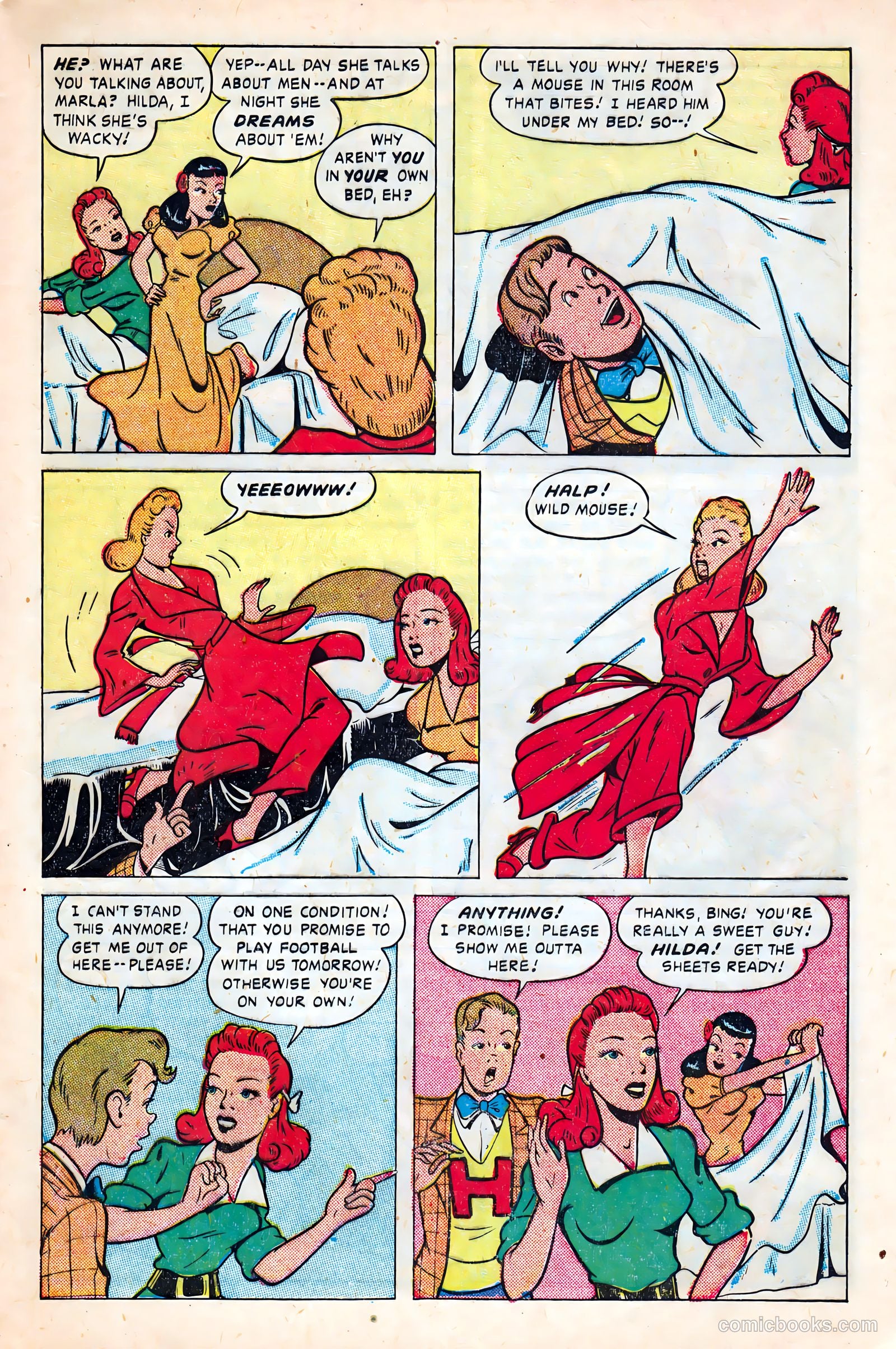 Four Teeners #34 (1948) — page 9 of 52