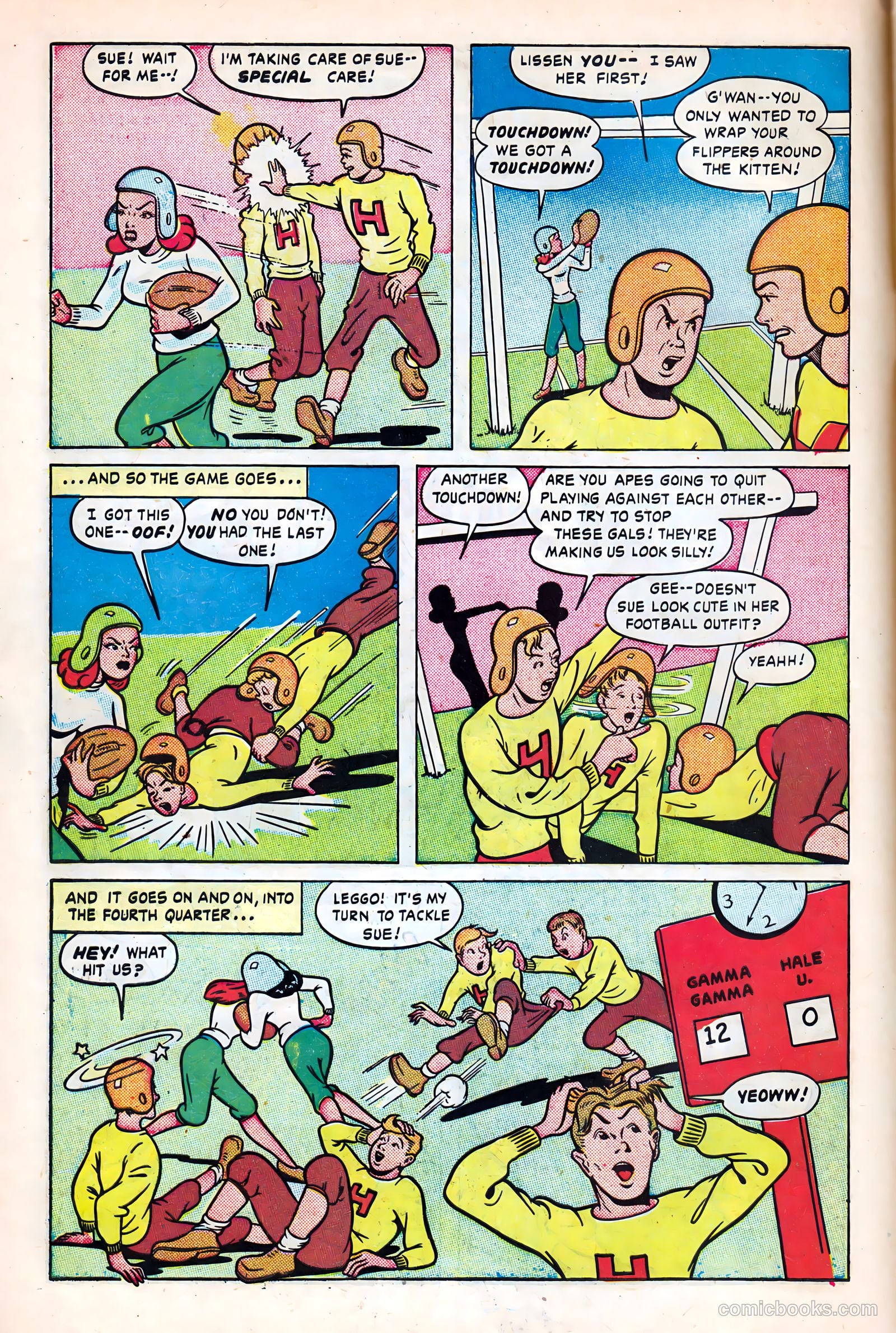Four Teeners #34 (1948) — page 12 of 52