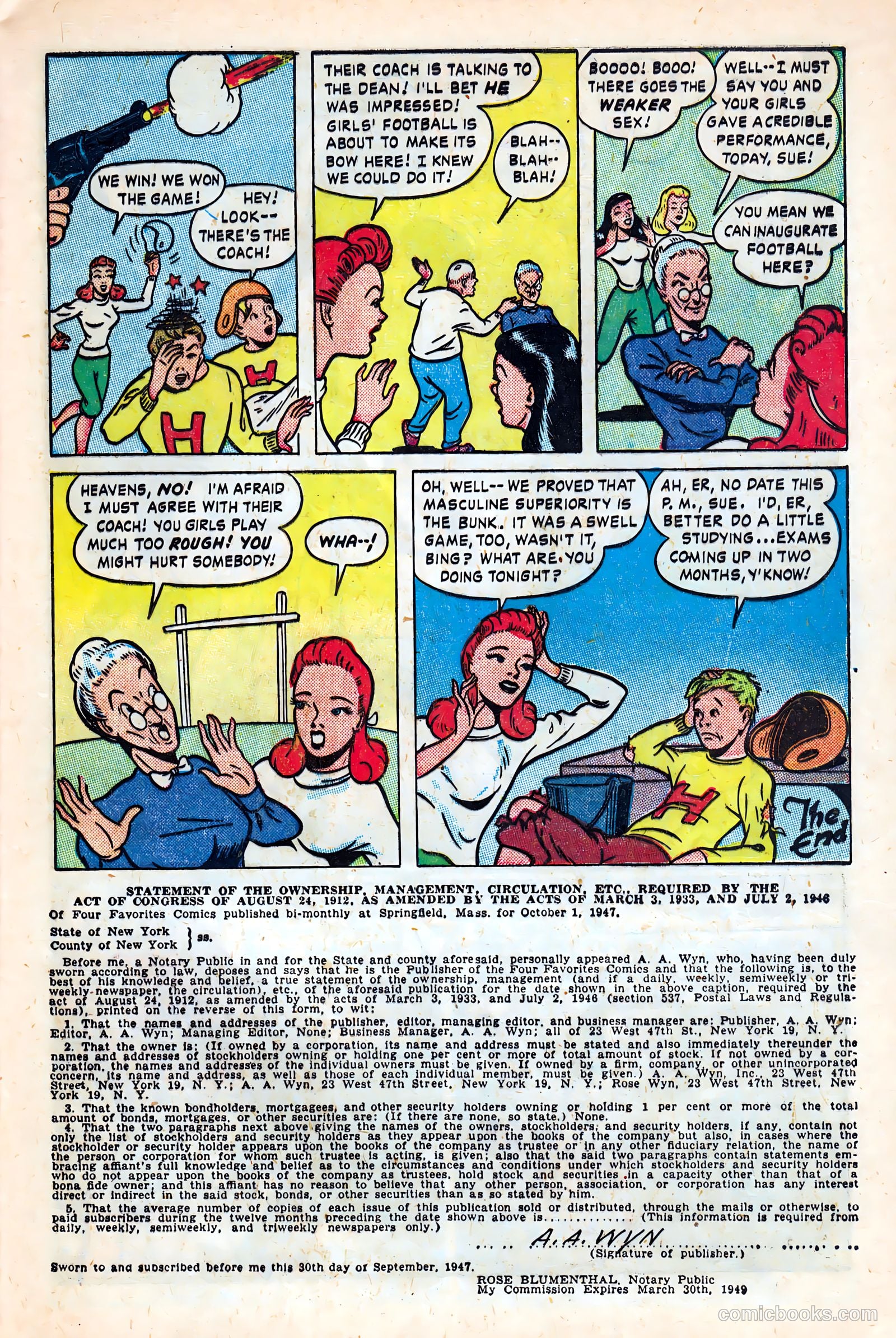Four Teeners #34 (1948) — page 13 of 52