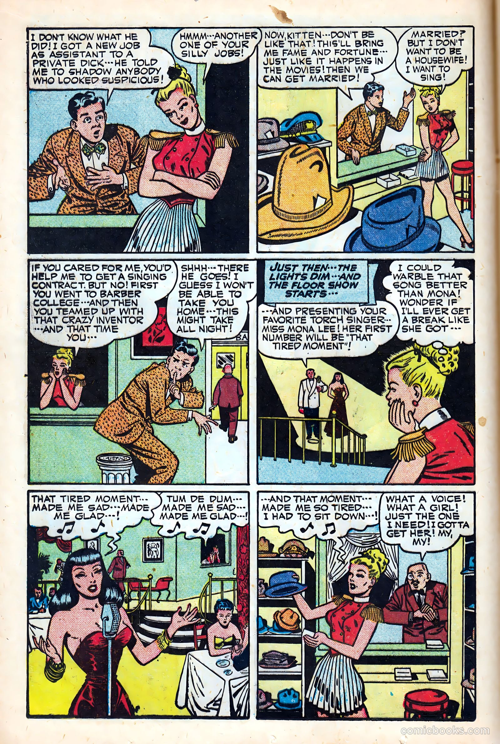 Four Teeners #34 (1948) — page 16 of 52