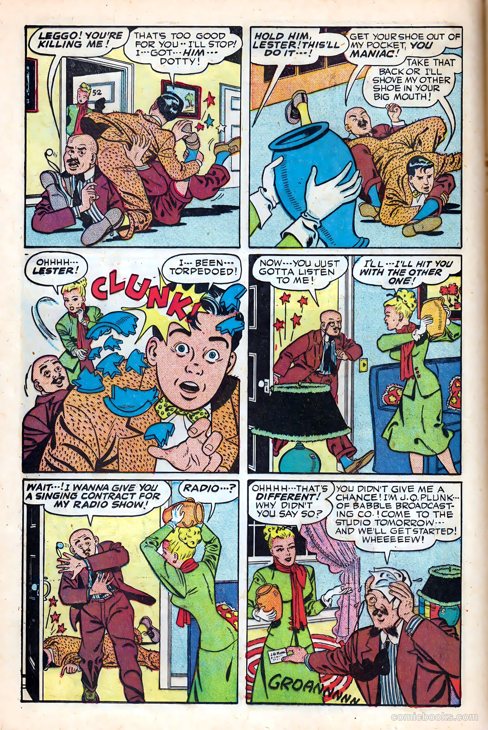 Four Teeners #34 (1948) — page 18 of 52