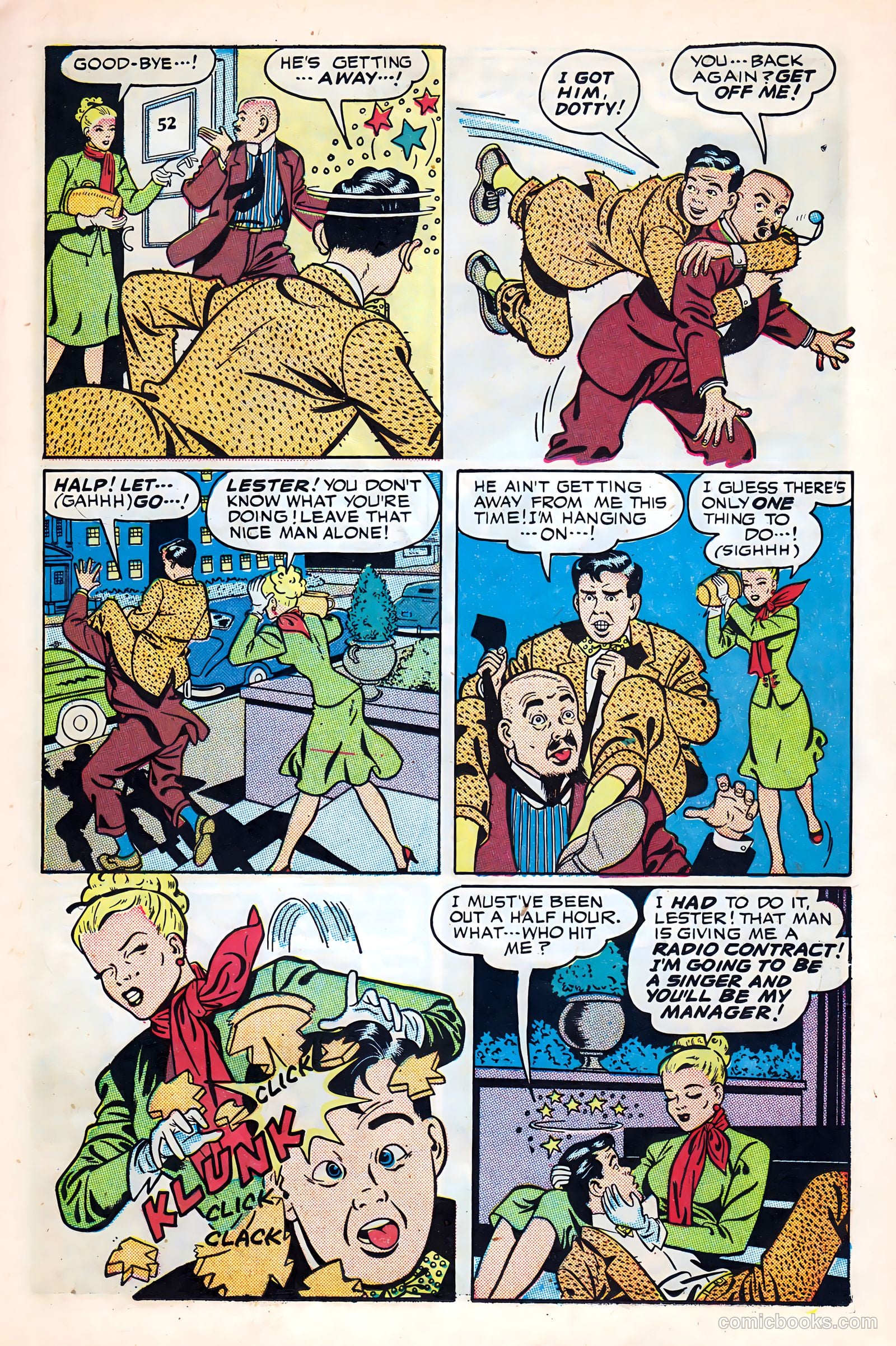 Four Teeners #34 (1948) — page 19 of 52
