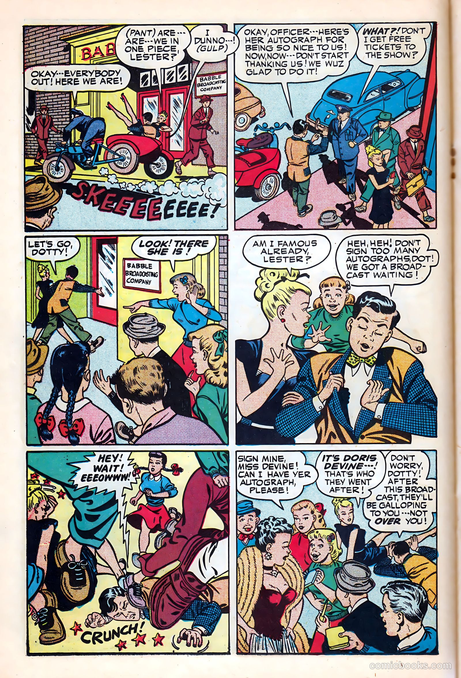 Four Teeners #34 (1948) — page 22 of 52