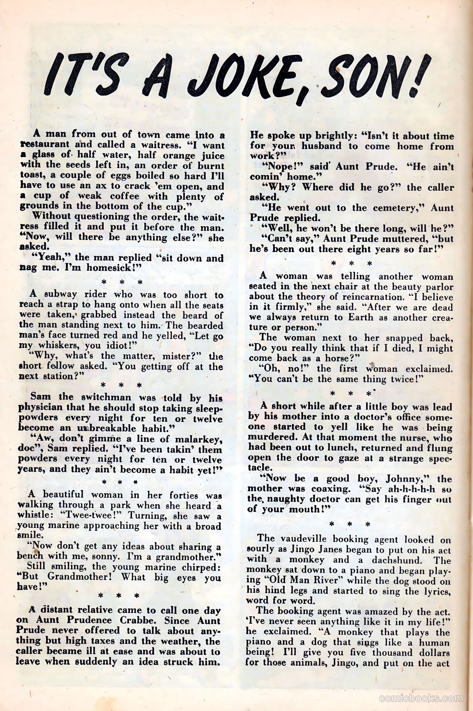 Four Teeners #34 (1948) — page 24 of 52