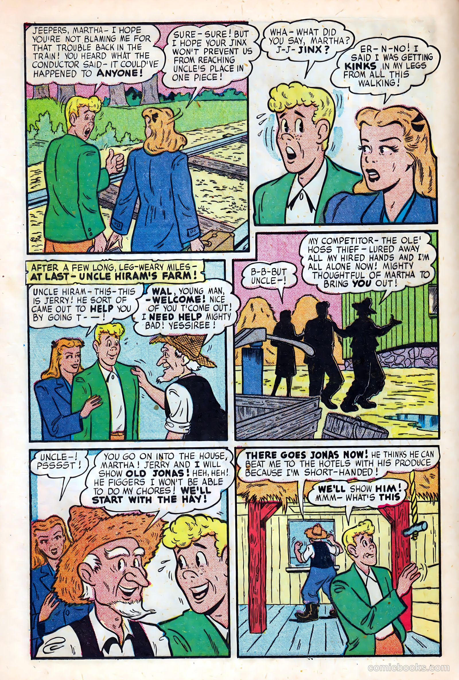 Four Teeners #34 (1948) — page 32 of 52