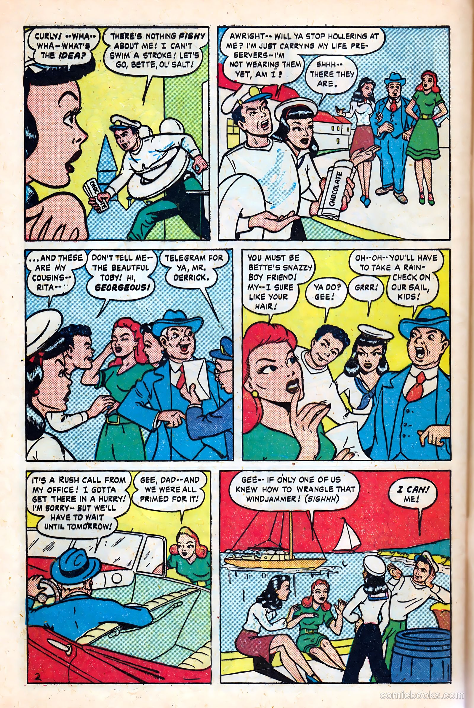 Four Teeners #34 (1948) — page 40 of 52