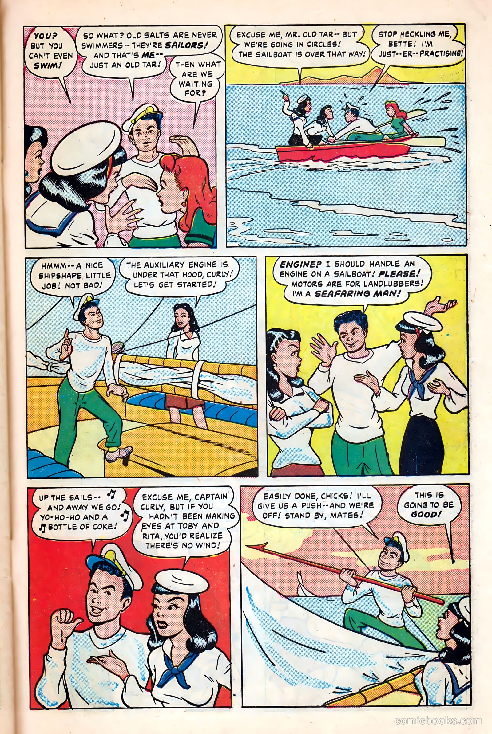 Four Teeners #34 (1948) — page 41 of 52