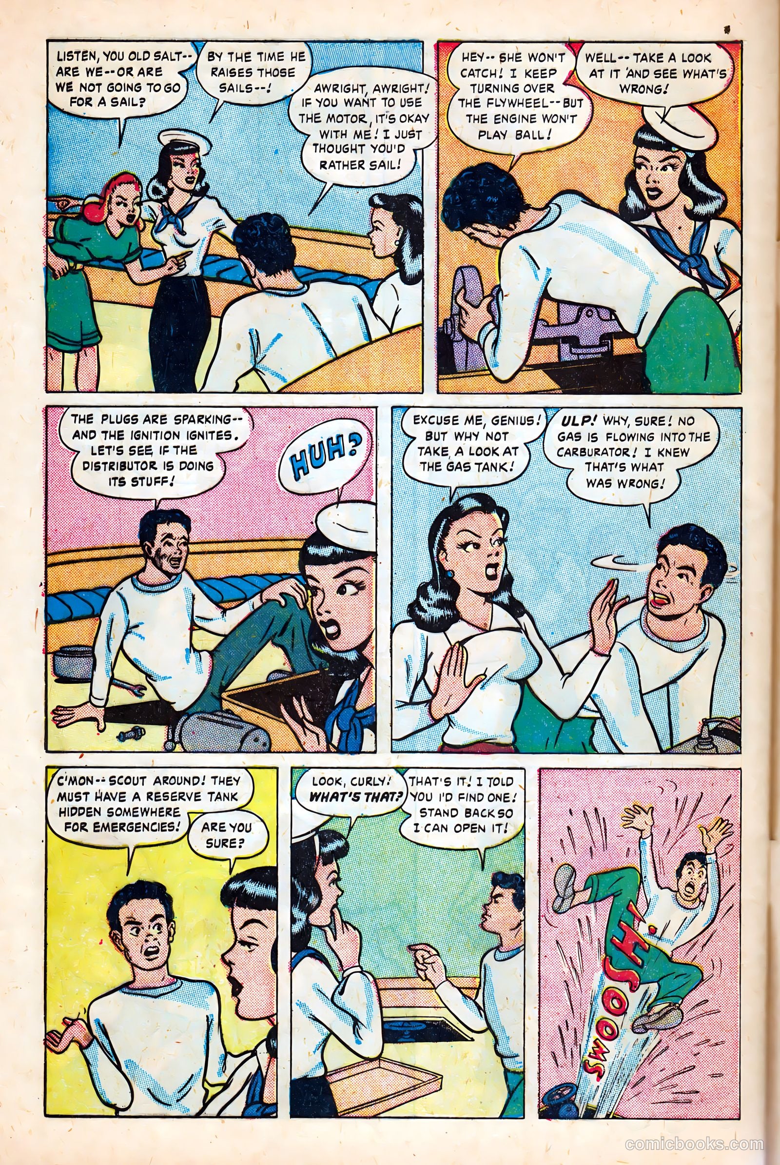 Four Teeners #34 (1948) — page 44 of 52