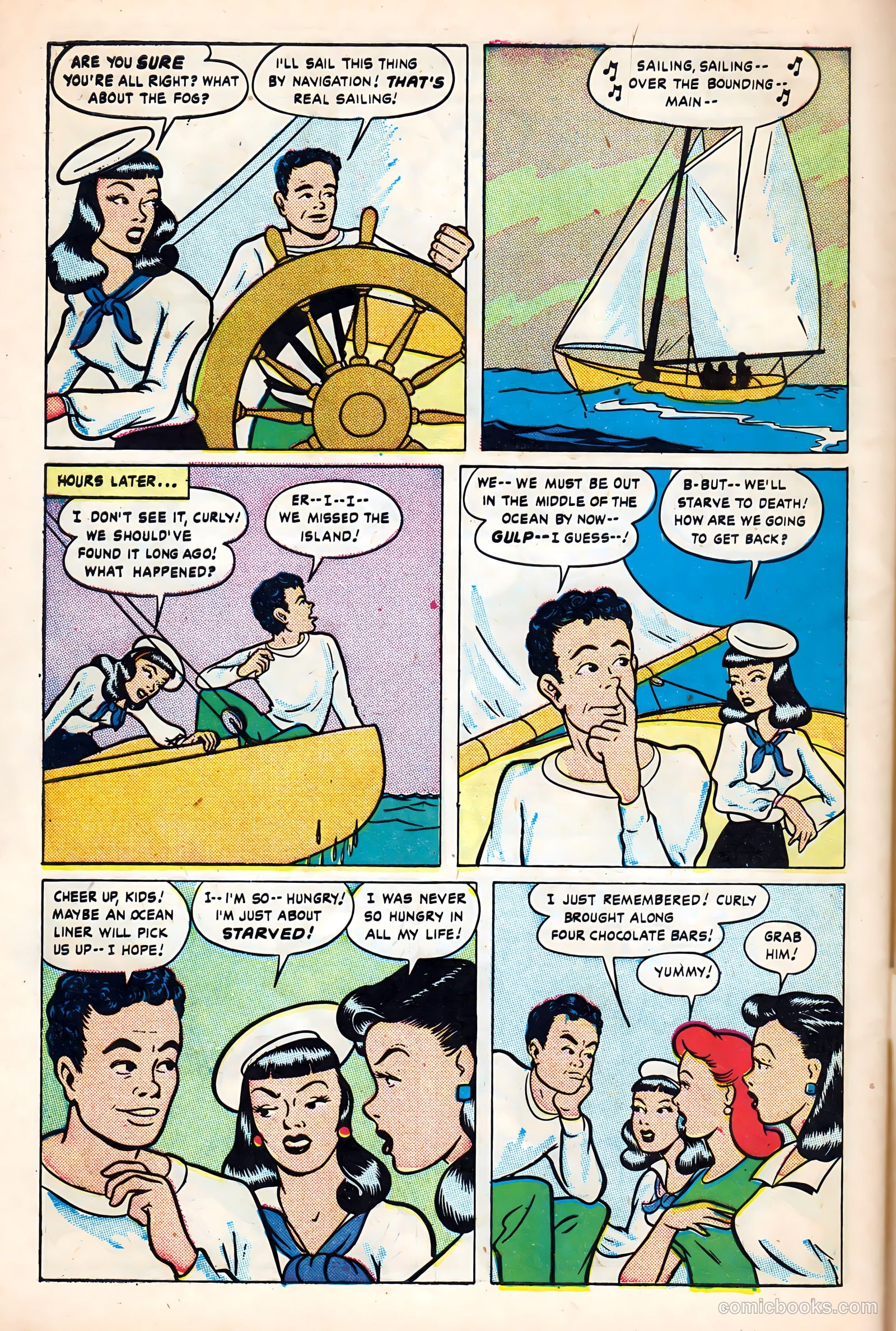 Four Teeners #34 (1948) — page 46 of 52