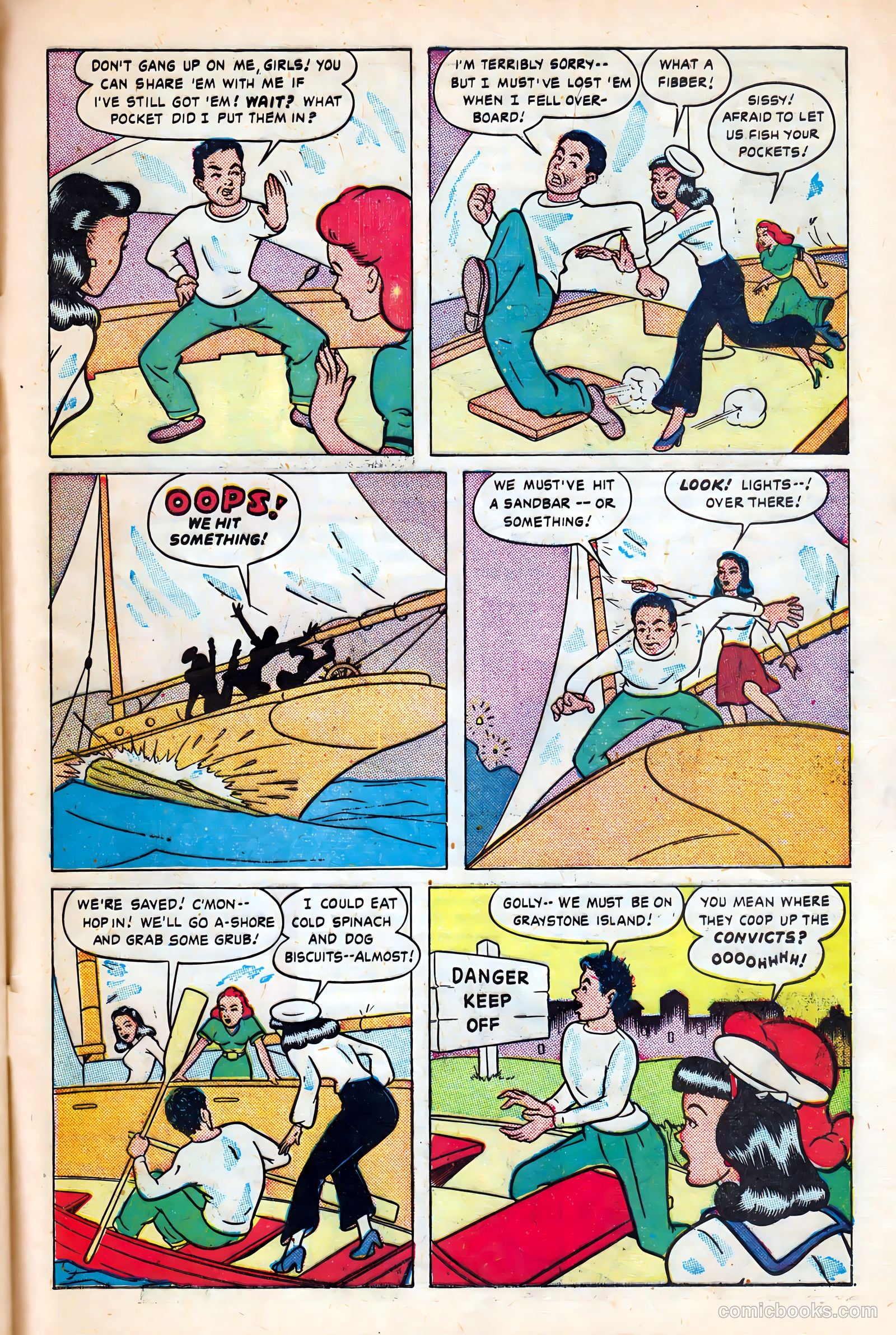 Four Teeners #34 (1948) — page 47 of 52