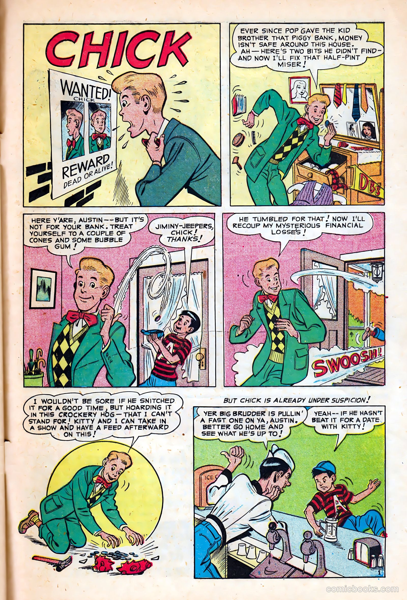 Four Teeners #34 (1948) — page 49 of 52