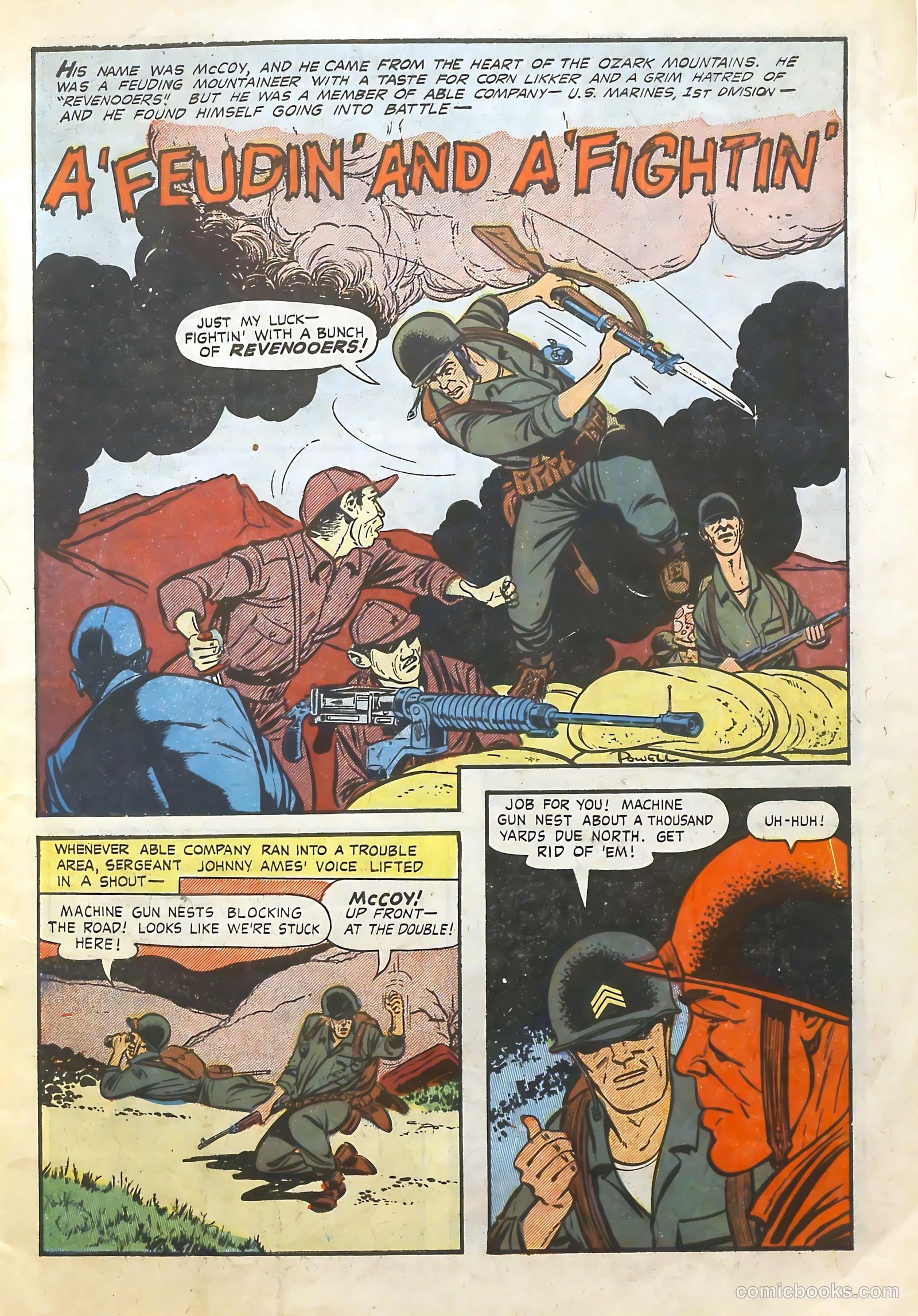 Foxhole #16 (1964) — page 3 of 36