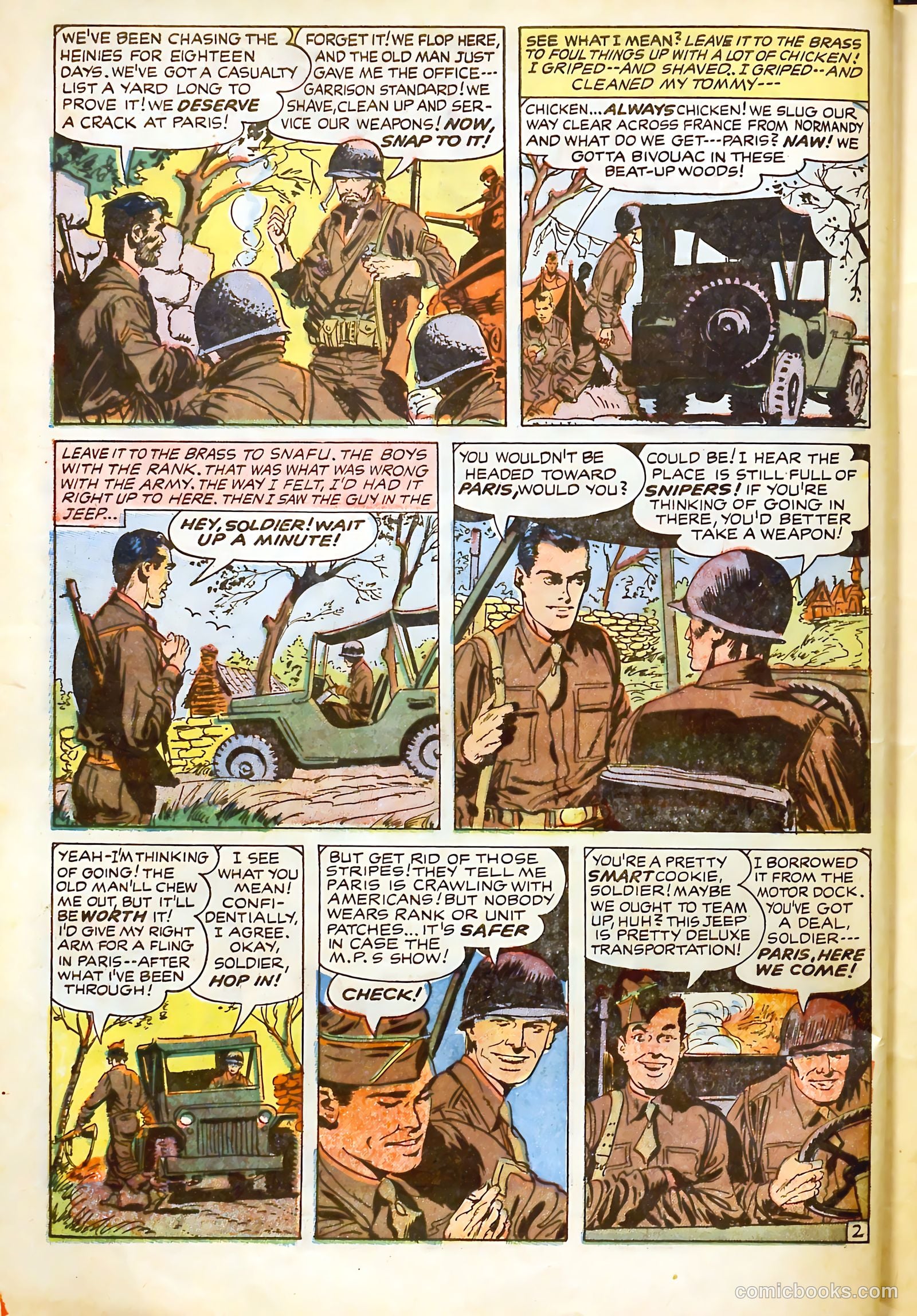 Foxhole #18 (1964) — page 4 of 37