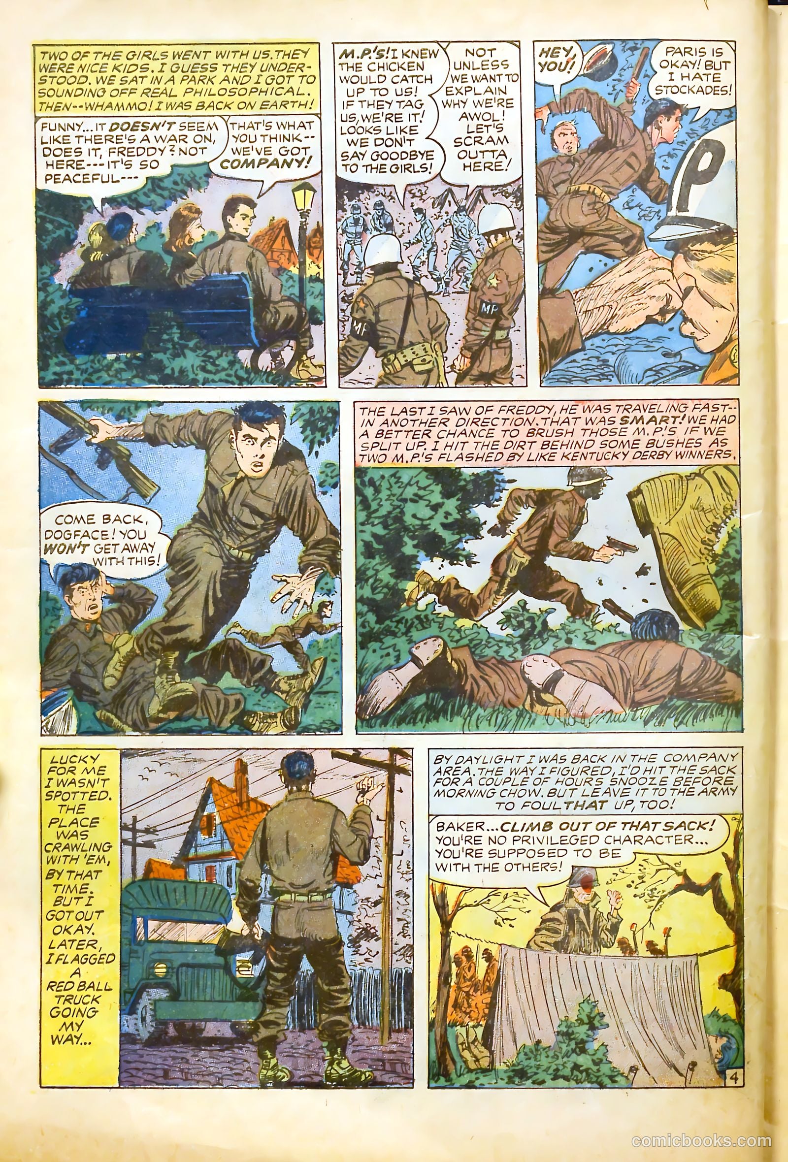 Foxhole #18 (1964) — page 6 of 37