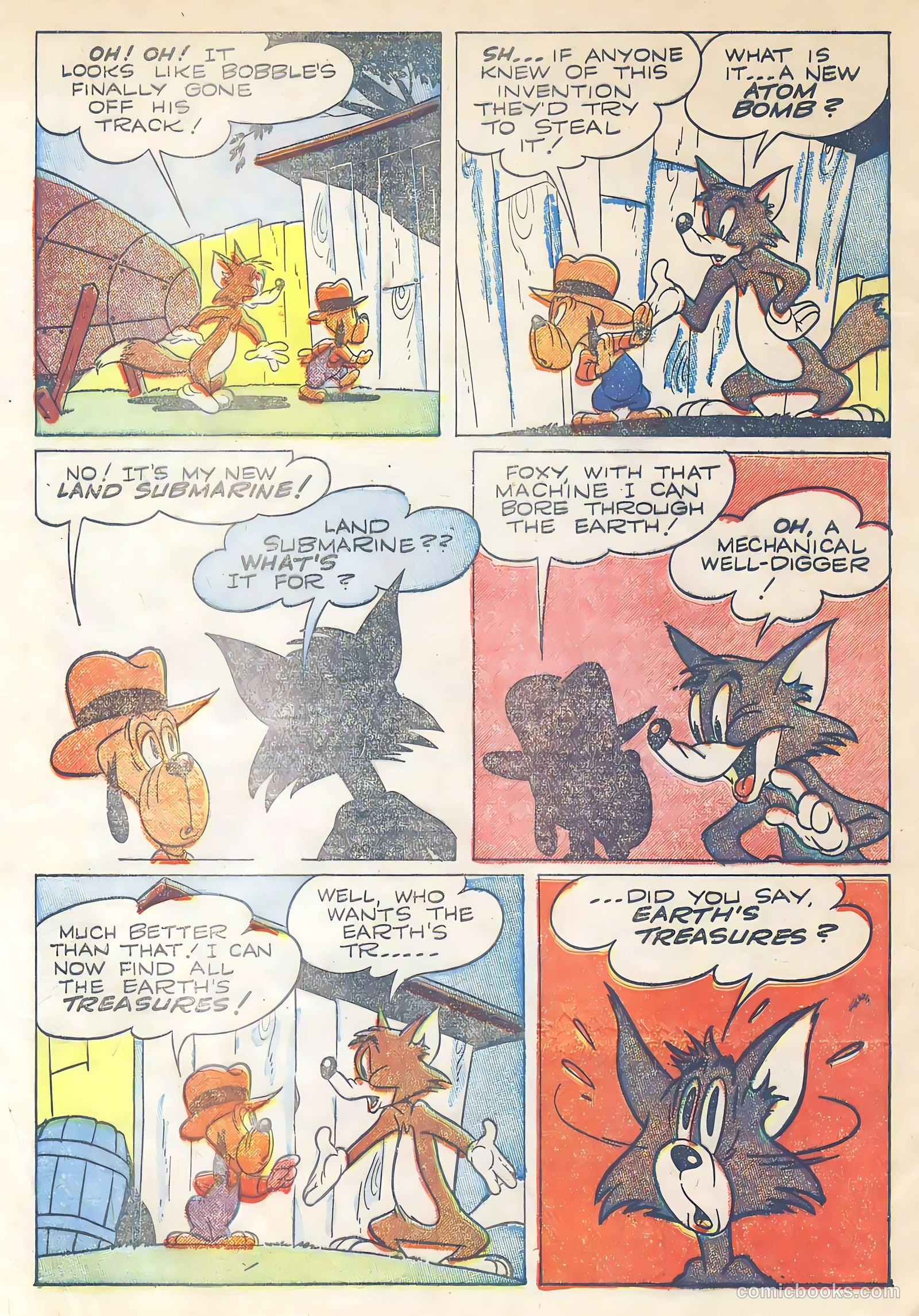 Foxy Fagan #7 (1948) — page 4 of 36