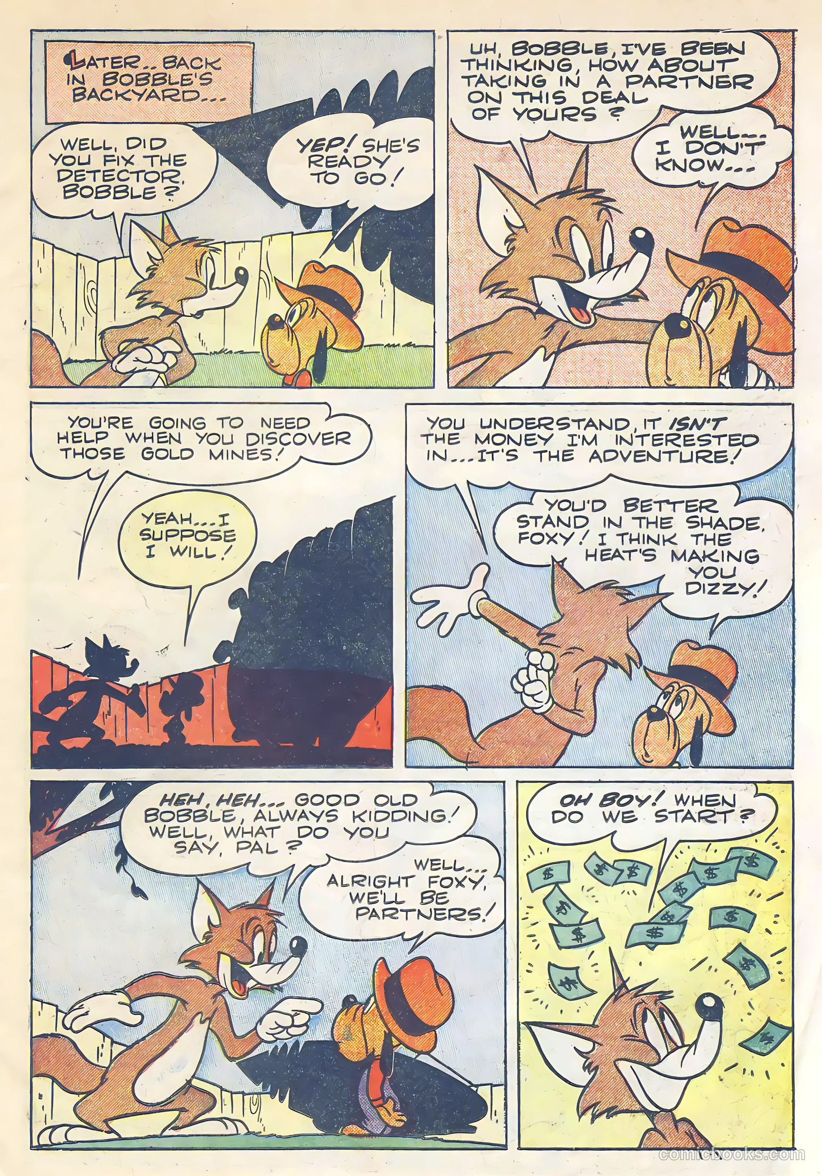 Foxy Fagan #7 (1948) — page 7 of 36