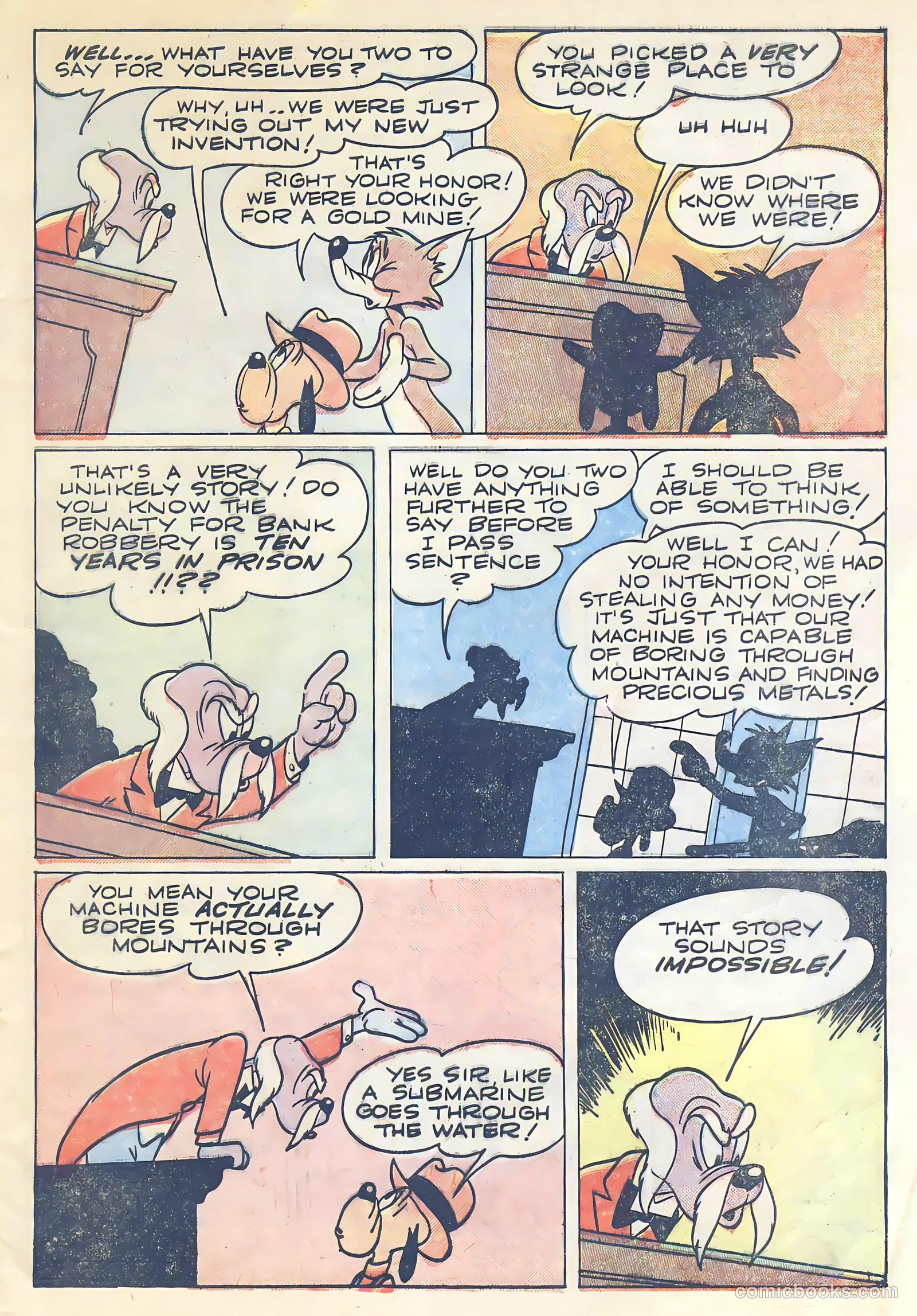 Foxy Fagan #7 (1948) — page 13 of 36