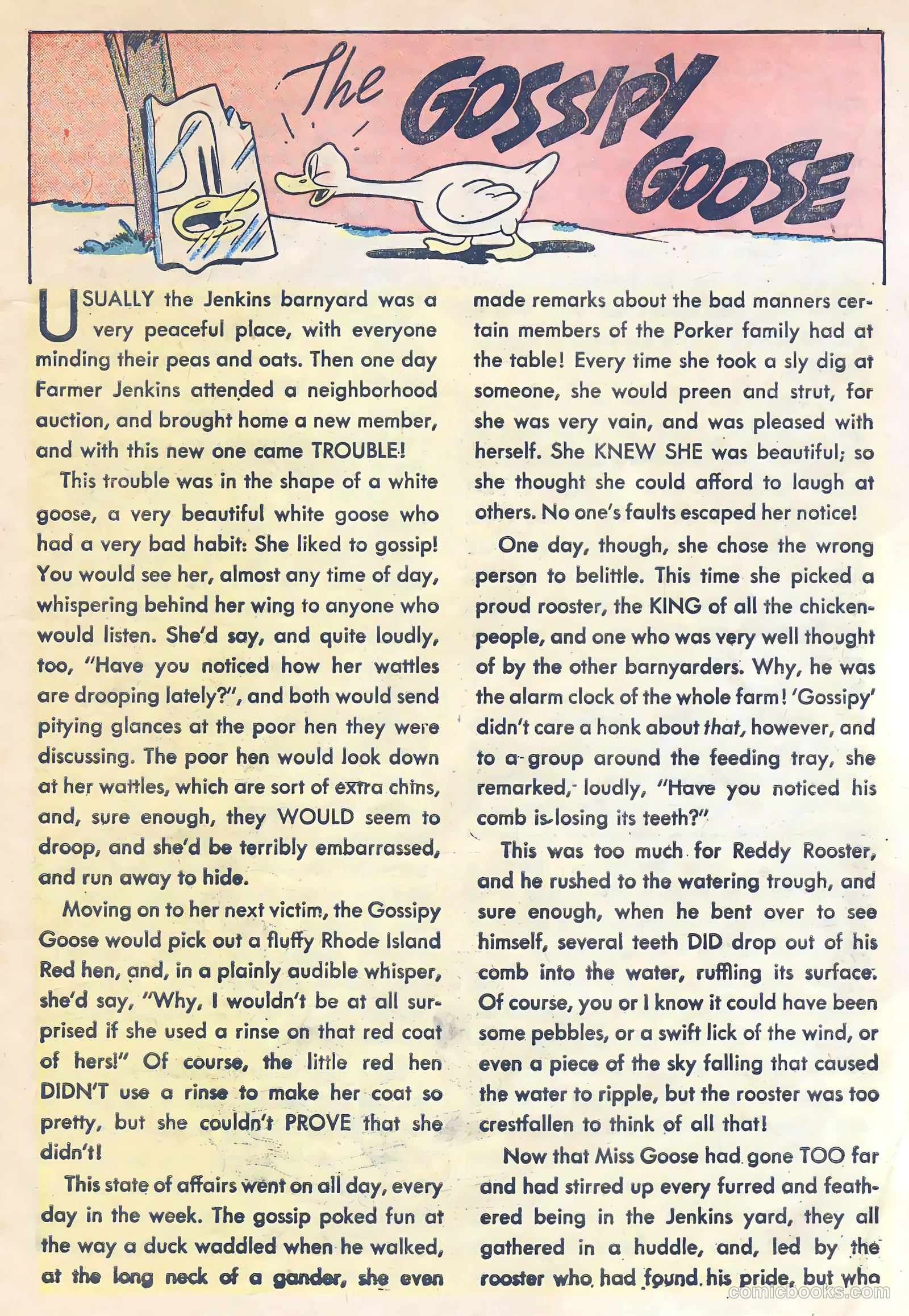 Foxy Fagan #7 (1948) — page 23 of 36