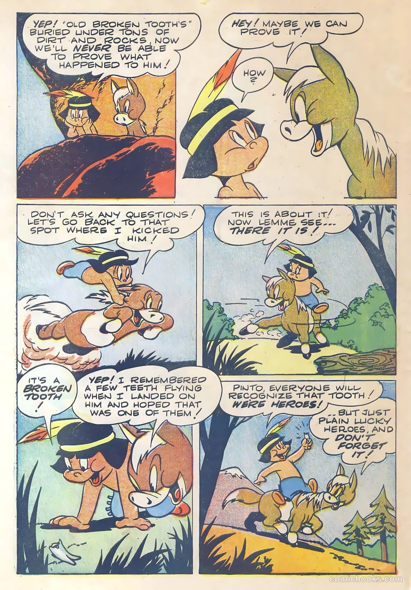 Foxy Fagan #7 (1948) — page 34 of 36