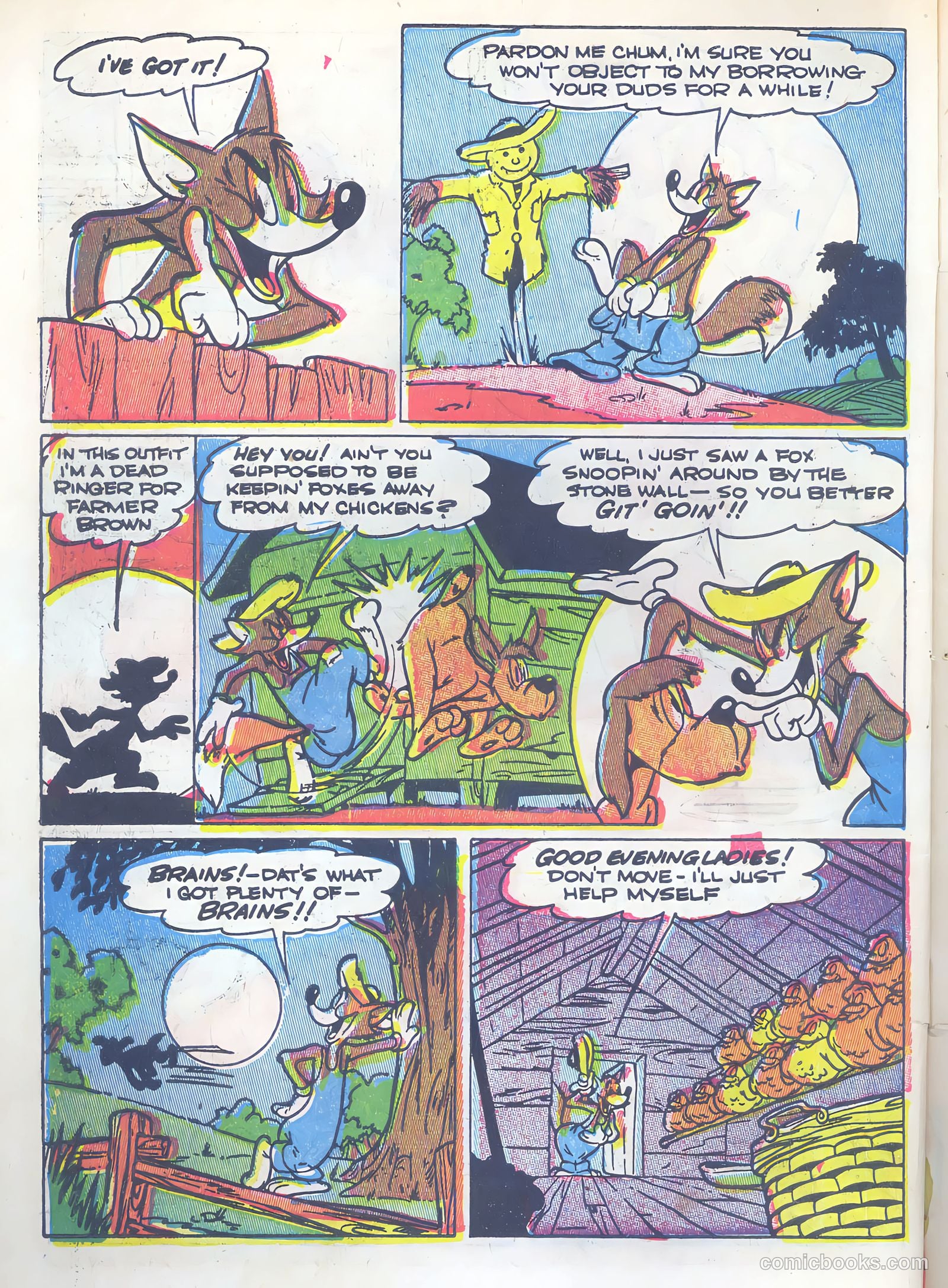 Foxy Fagan Comics #1 (1946) — page 4 of 29