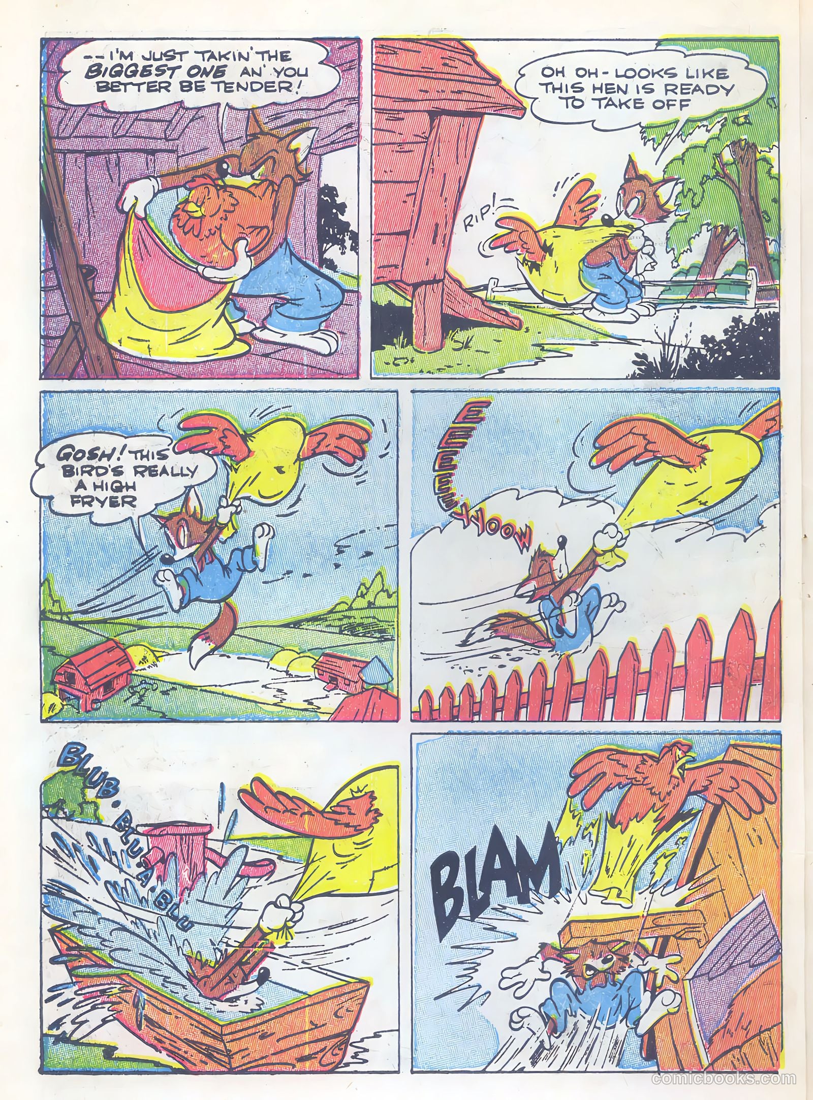 Foxy Fagan Comics #1 (1946) — page 10 of 29