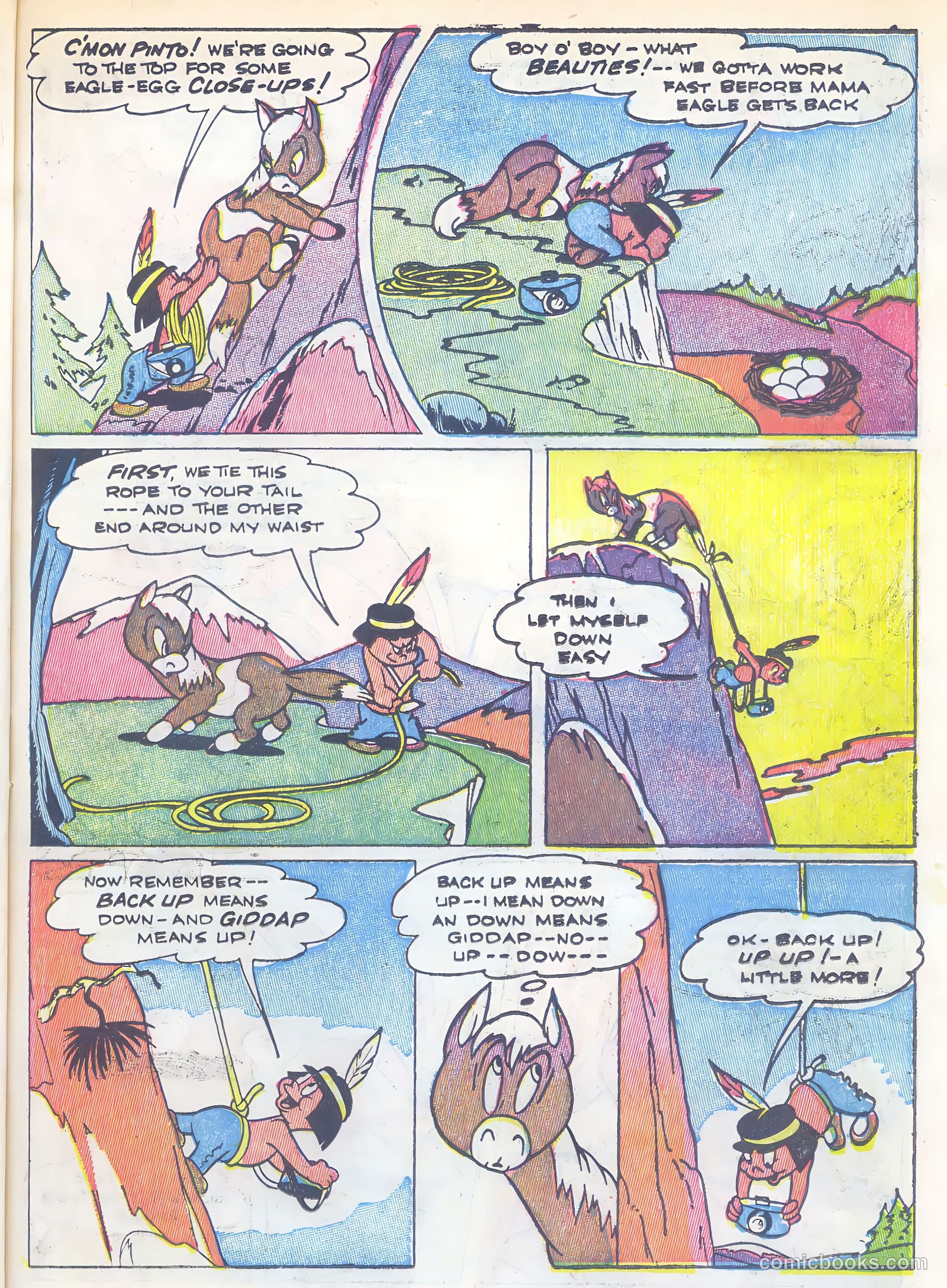Foxy Fagan Comics #1 (1946) — page 17 of 29