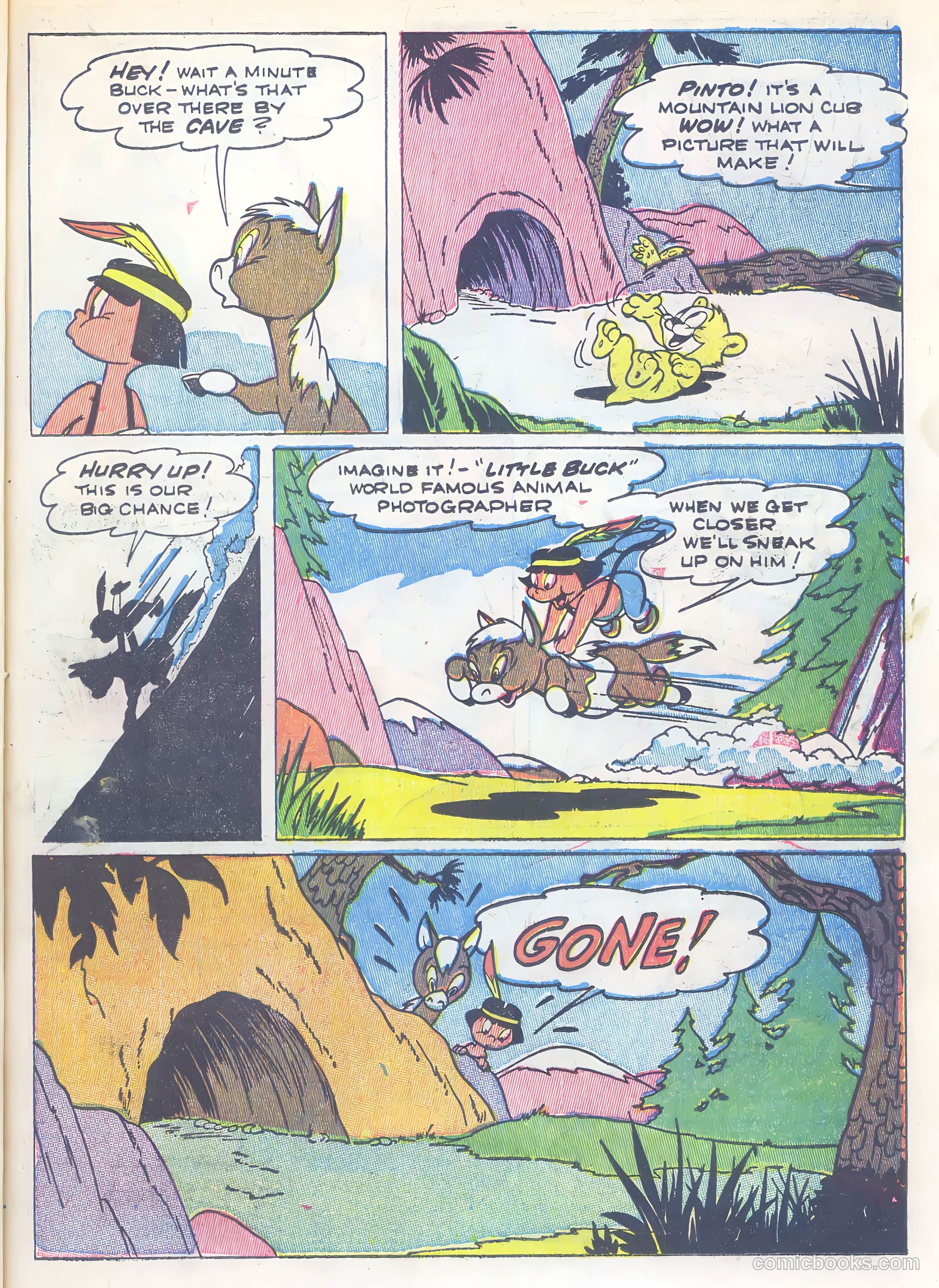 Foxy Fagan Comics #1 (1946) — page 21 of 29