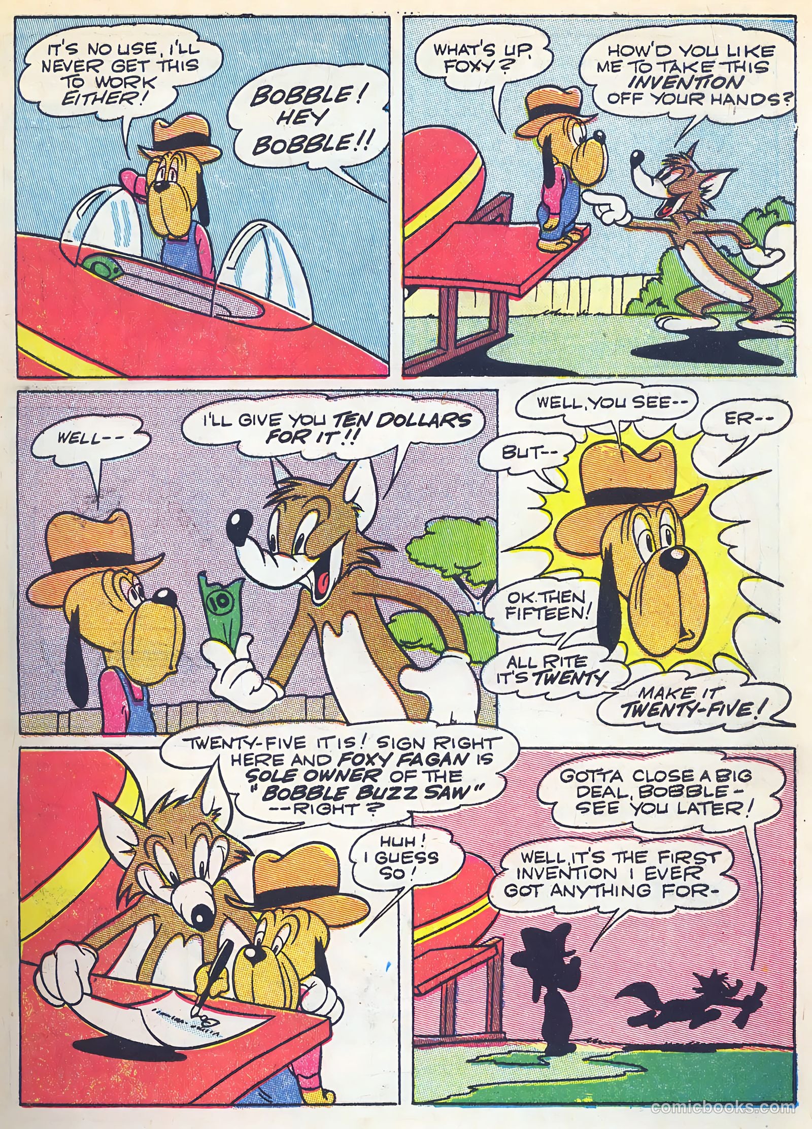 Foxy Fagan Comics #2 (1947) — page 7 of 52