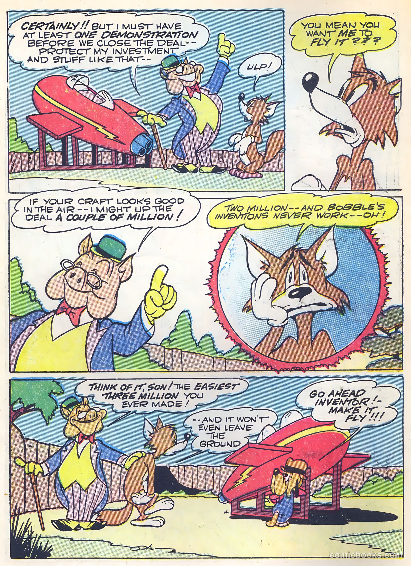 Foxy Fagan Comics #2 (1947) — page 10 of 52