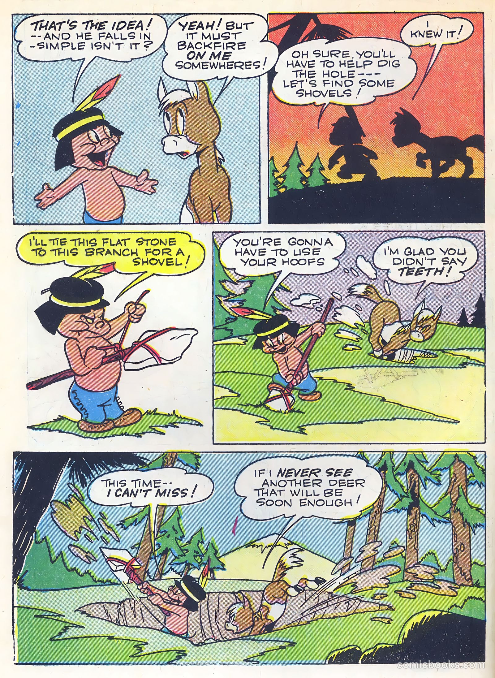 Foxy Fagan Comics #2 (1947) — page 22 of 52