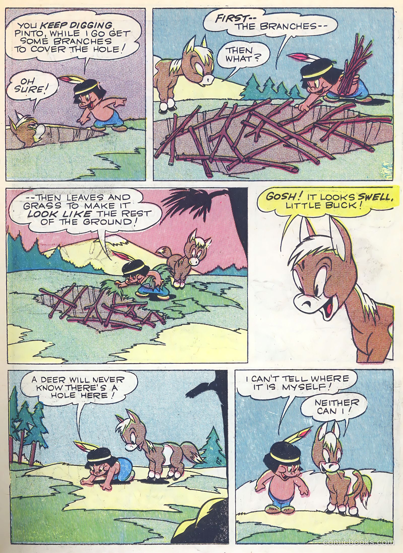 Foxy Fagan Comics #2 (1947) — page 23 of 52