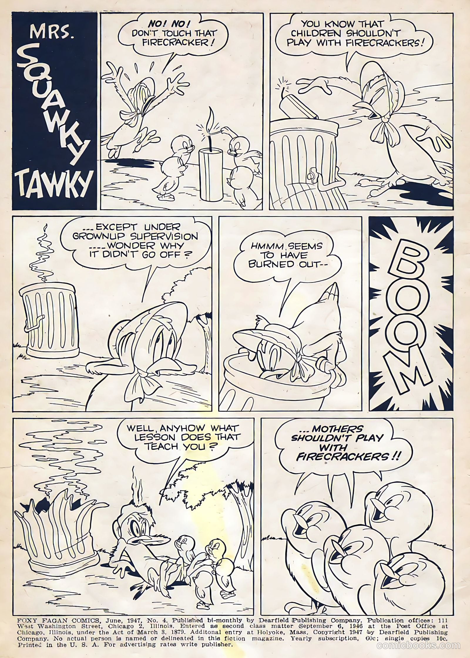 Foxy Fagan Comics #4 (1947) — page 2 of 52