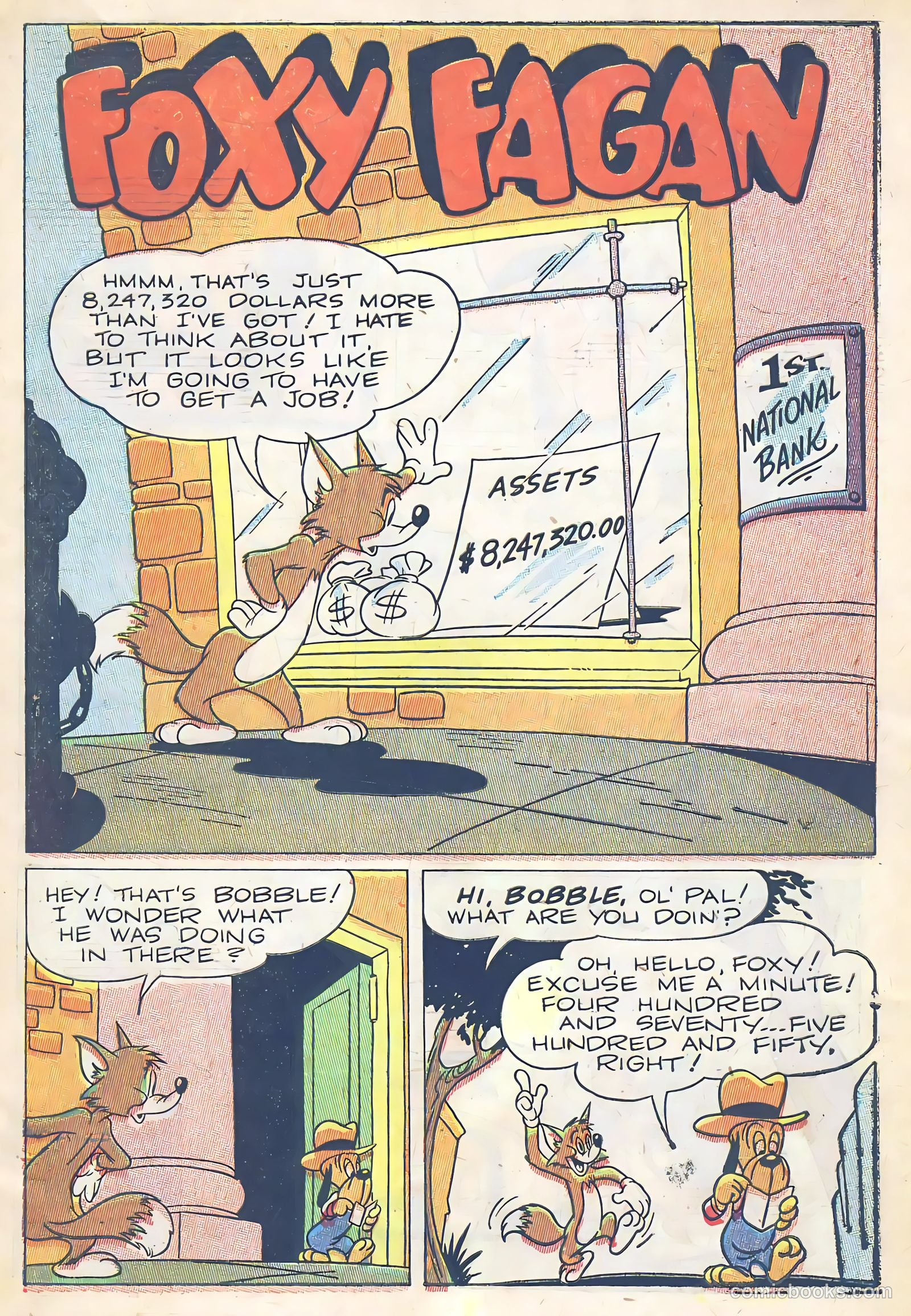 Foxy Fagan Comics #4 (1947) — page 3 of 52