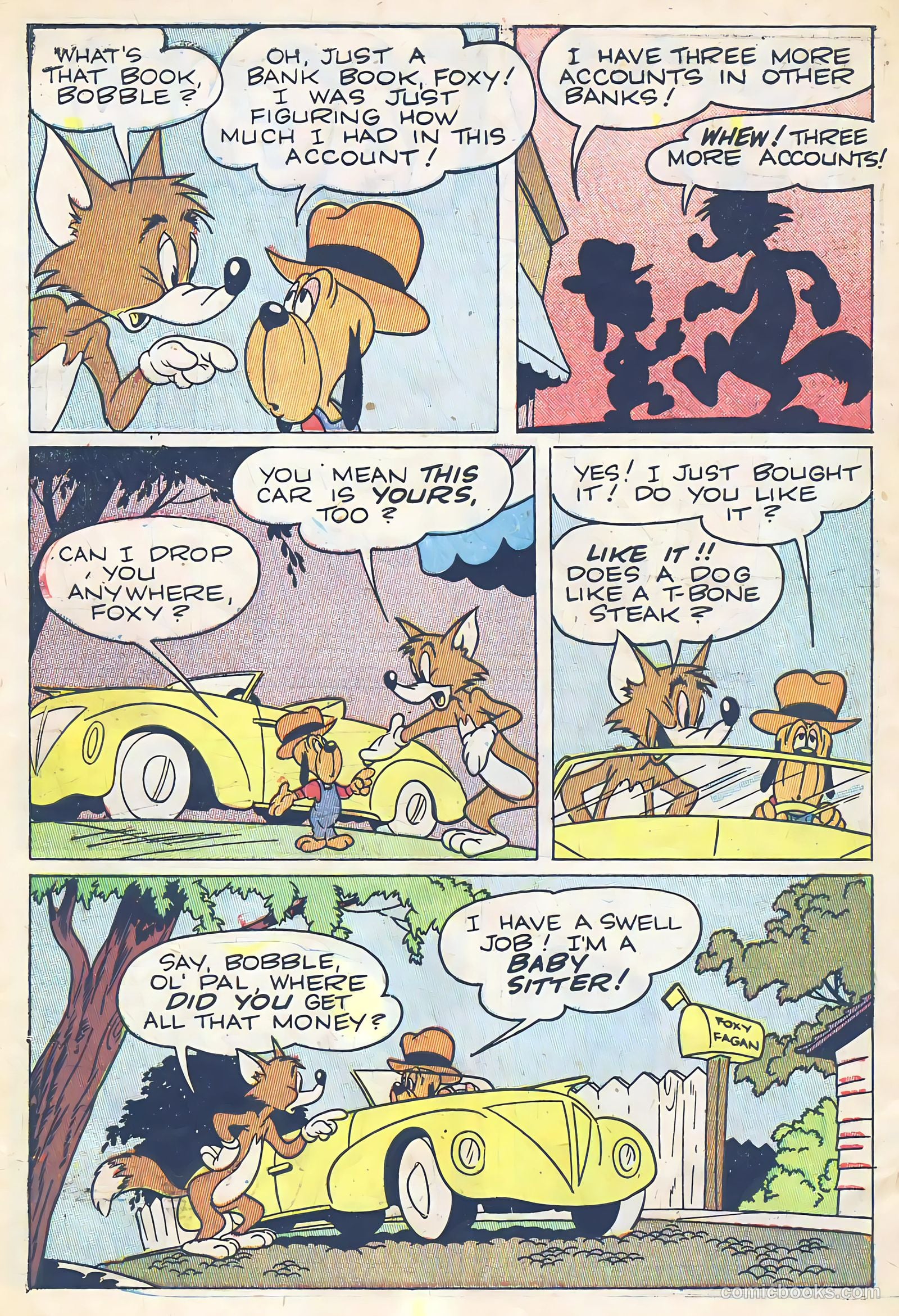 Foxy Fagan Comics #4 (1947) — page 4 of 52