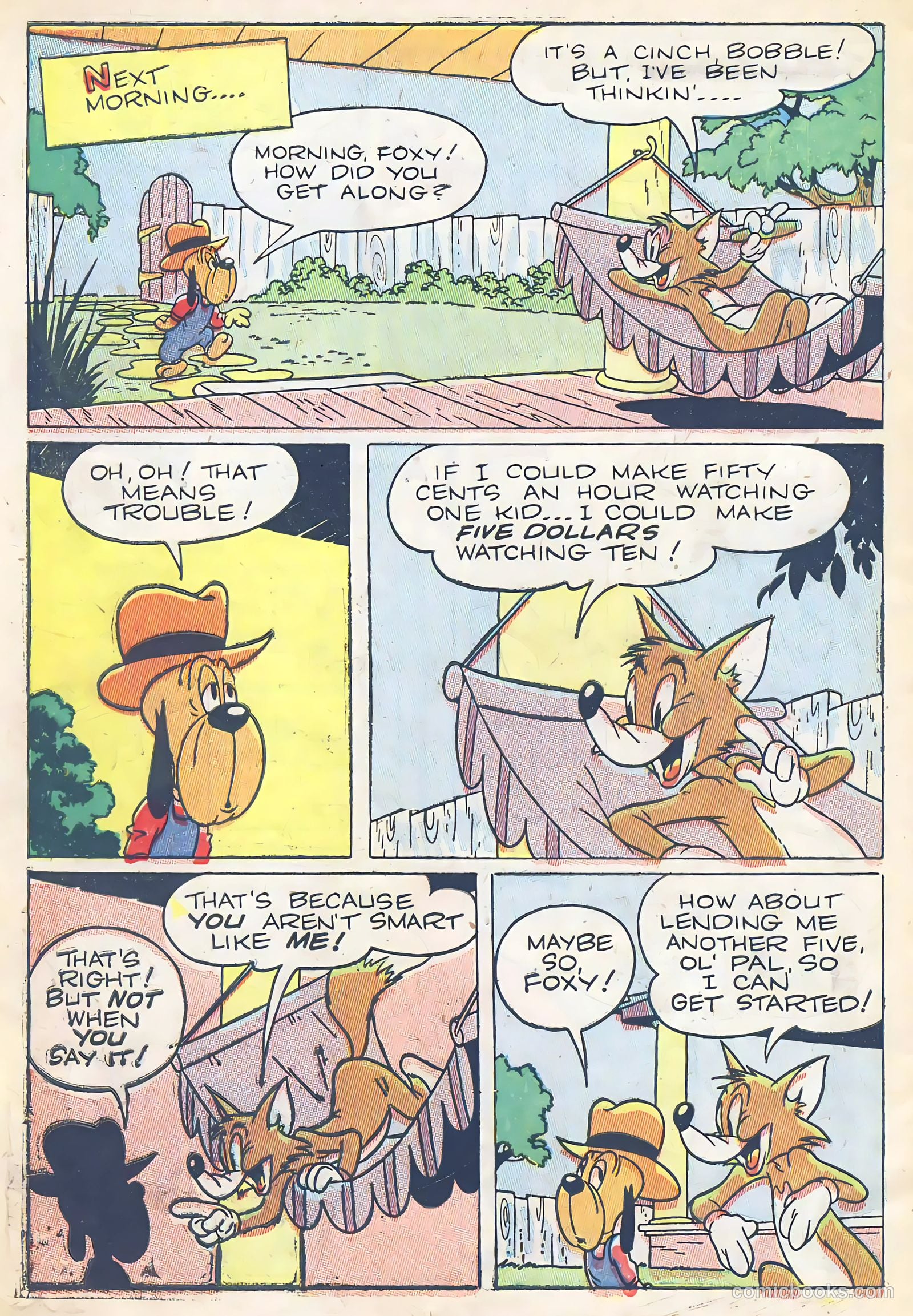 Foxy Fagan Comics #4 (1947) — page 8 of 52