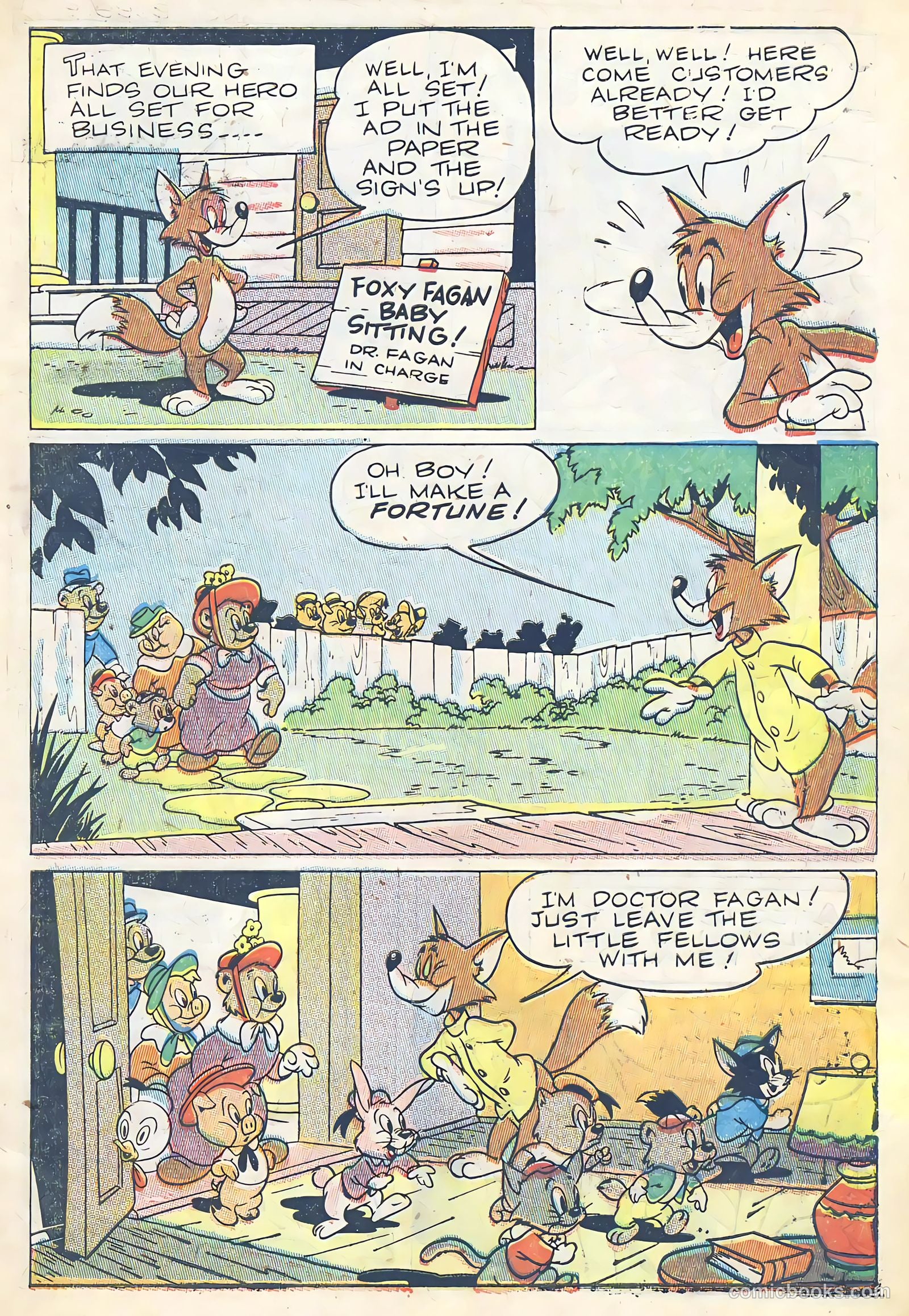Foxy Fagan Comics #4 (1947) — page 9 of 52