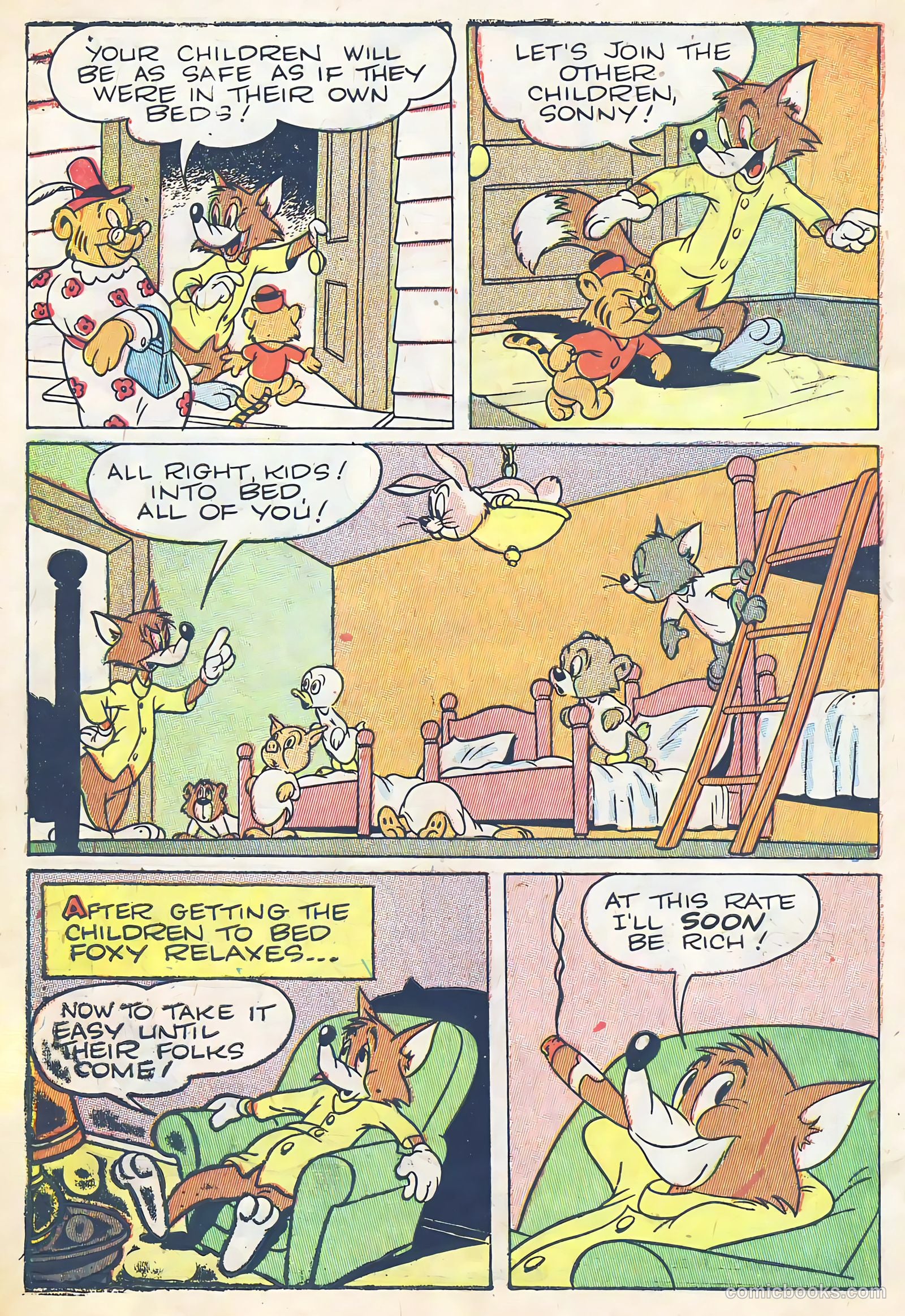 Foxy Fagan Comics #4 (1947) — page 10 of 52