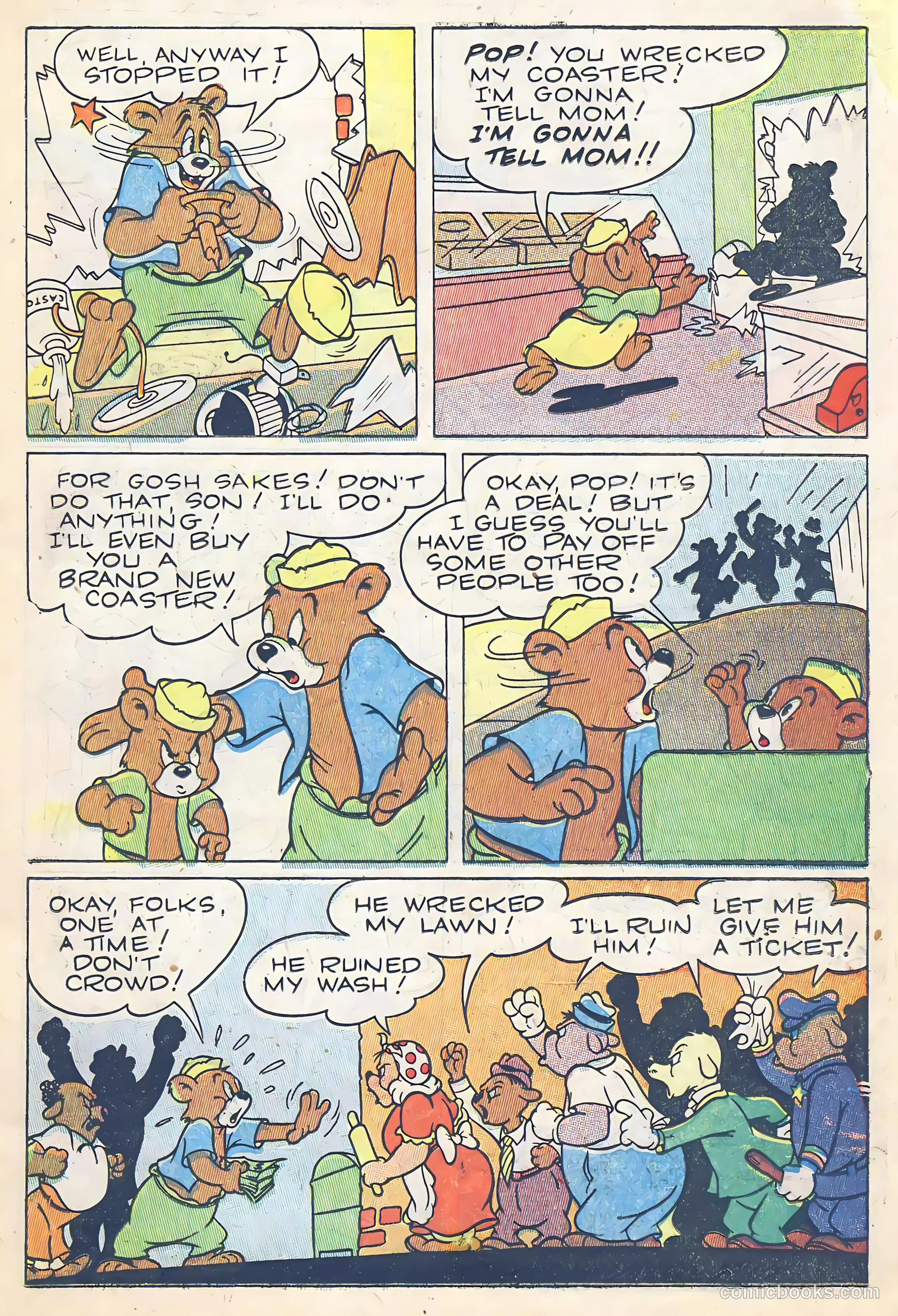 Foxy Fagan Comics #4 (1947) — page 21 of 52