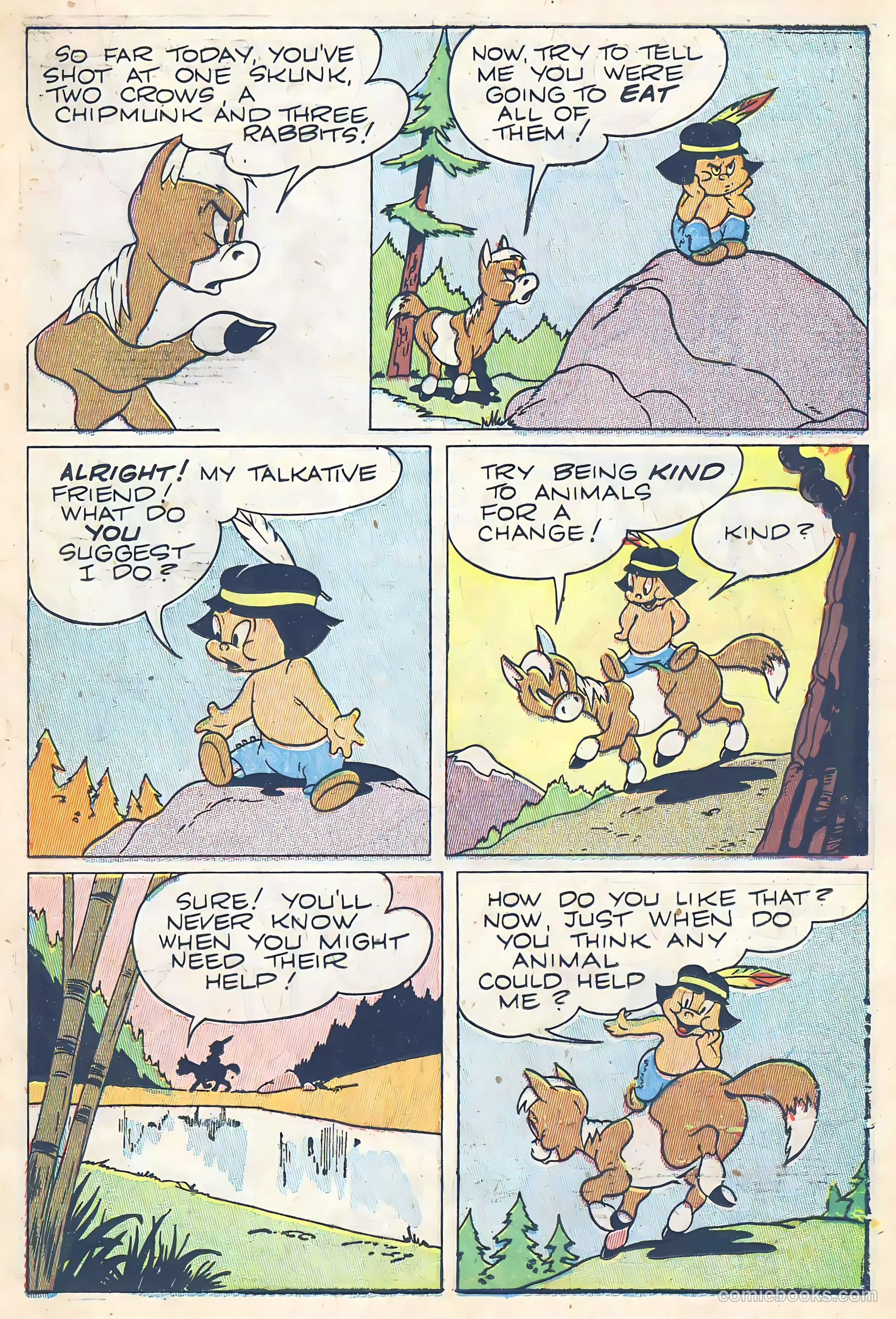 Foxy Fagan Comics #4 (1947) — page 25 of 52