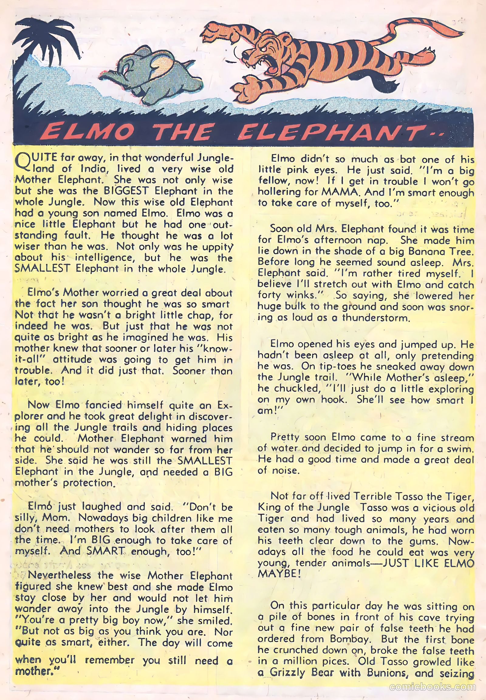 Foxy Fagan Comics #4 (1947) — page 34 of 52